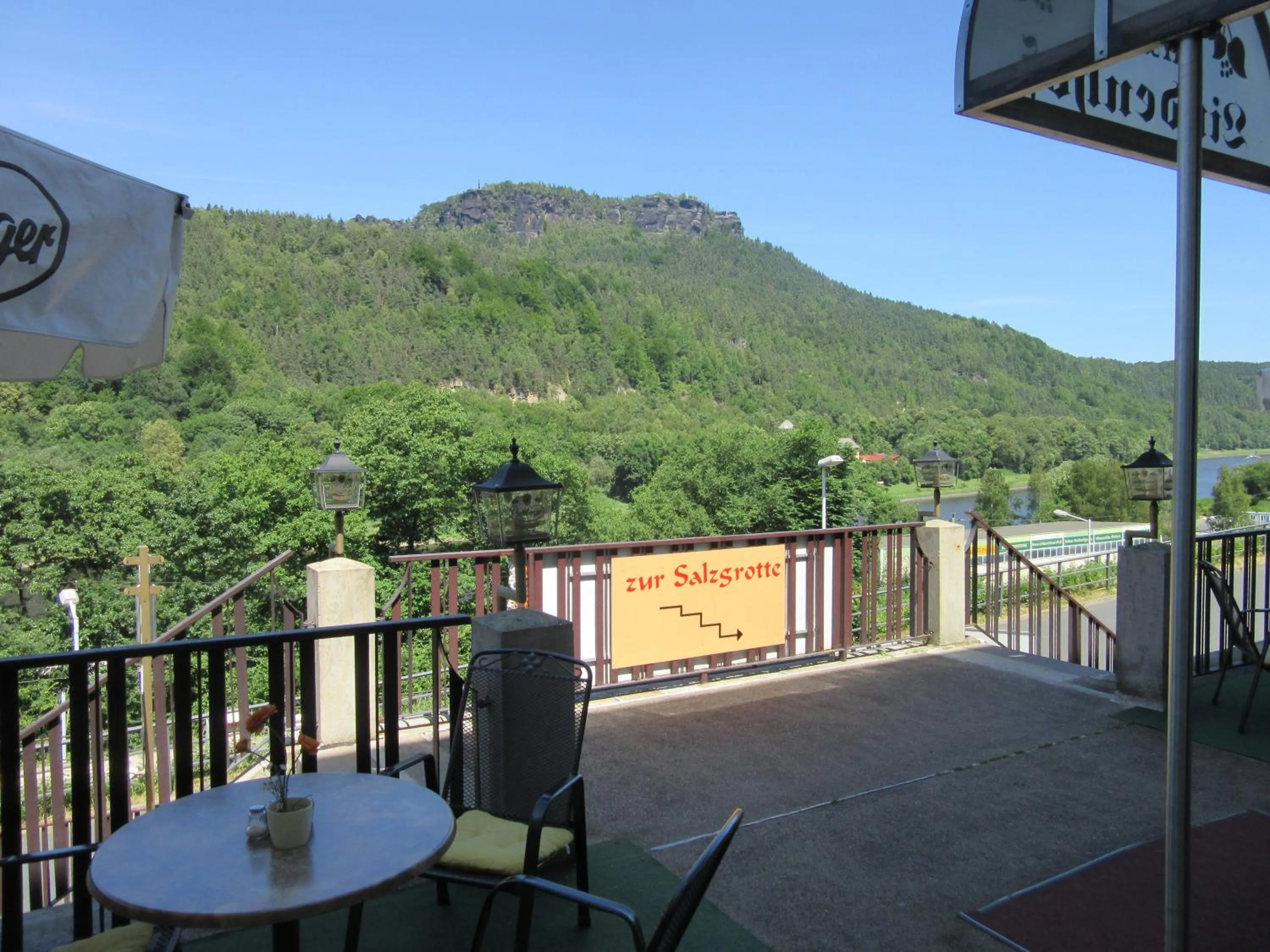 River view in Hotel Lindenhof