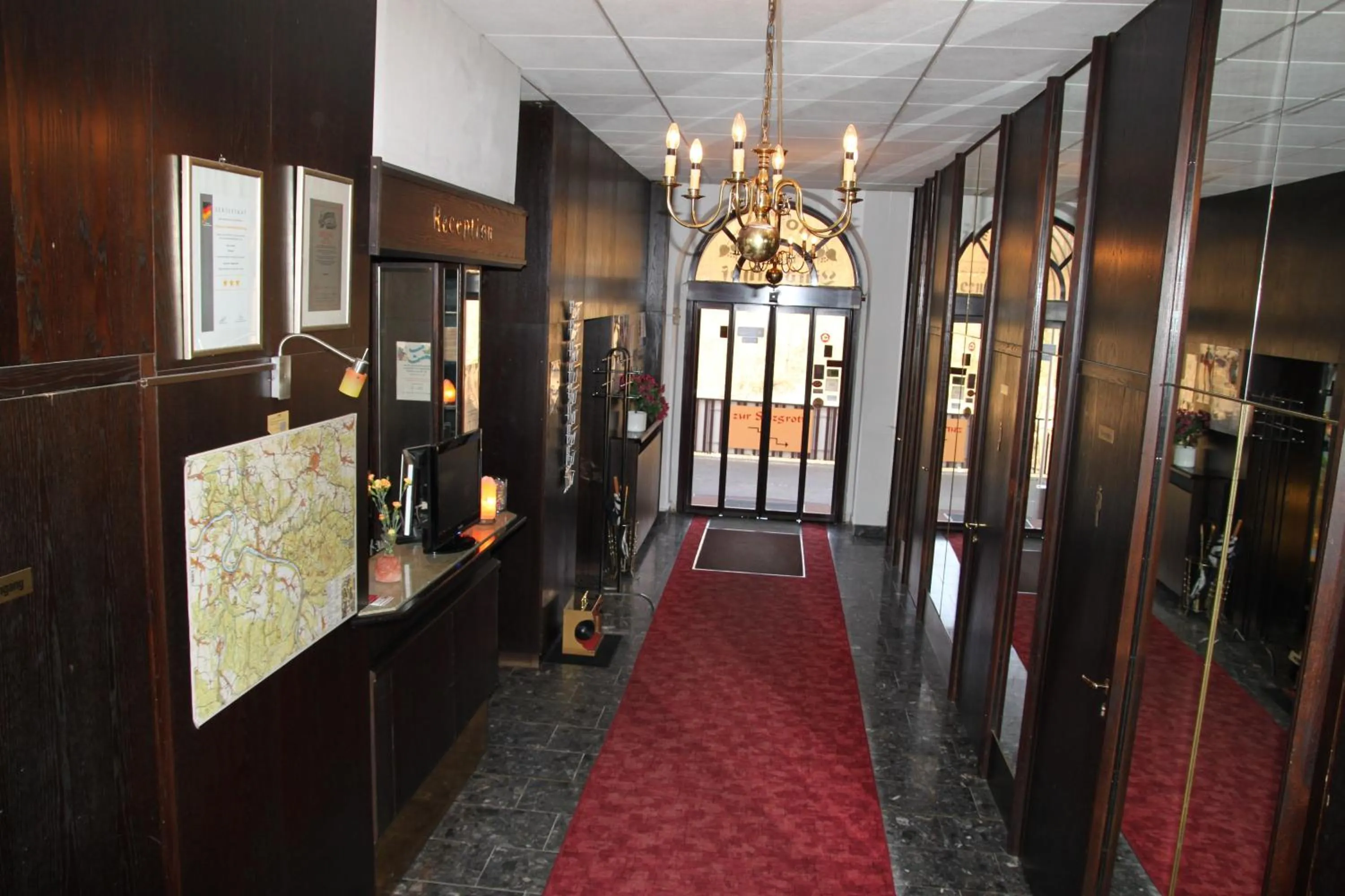 Lobby or reception in Hotel Lindenhof