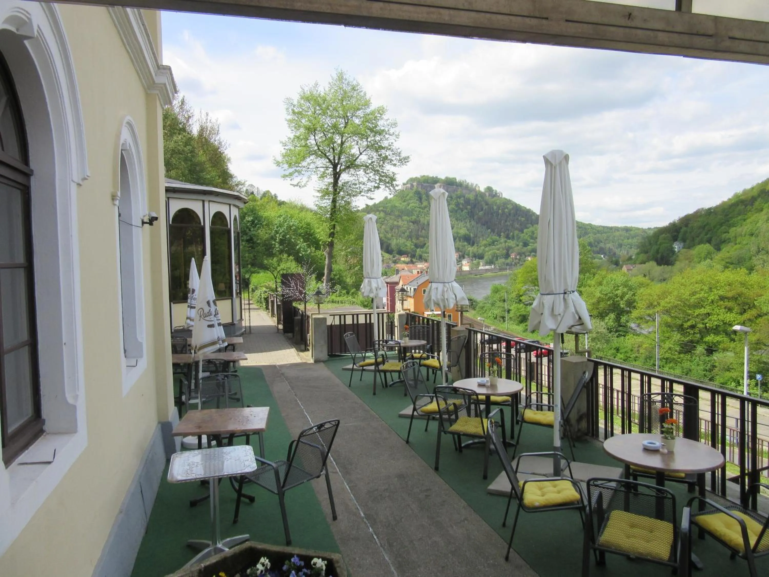 River view in Hotel Lindenhof