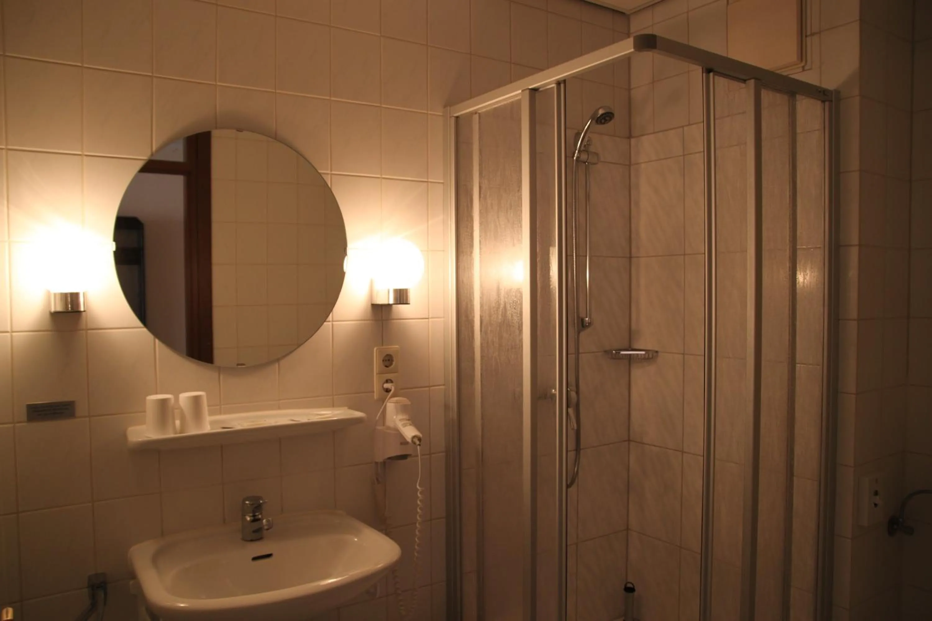 Bathroom in Hotel Lindenhof