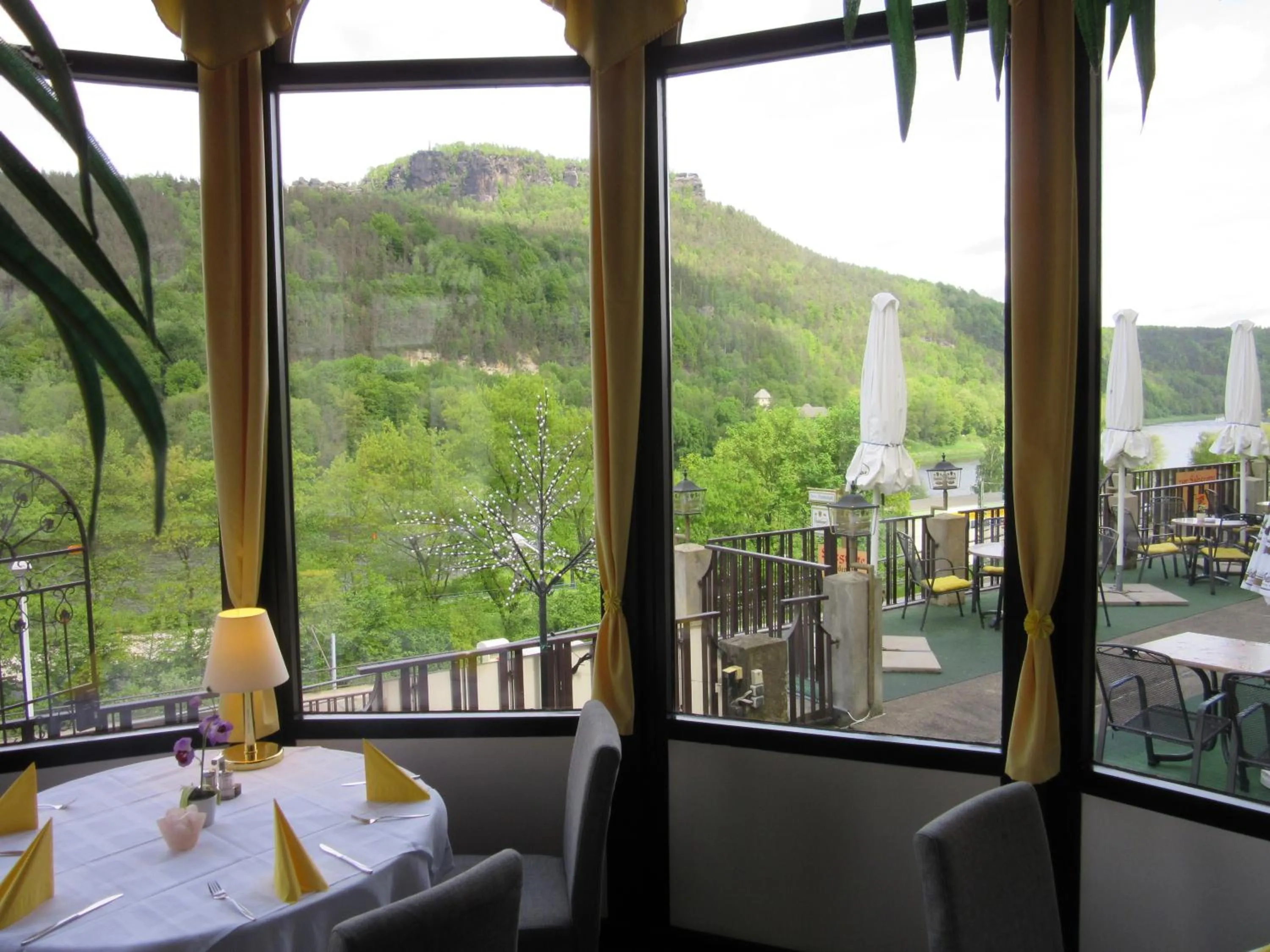 River view in Hotel Lindenhof