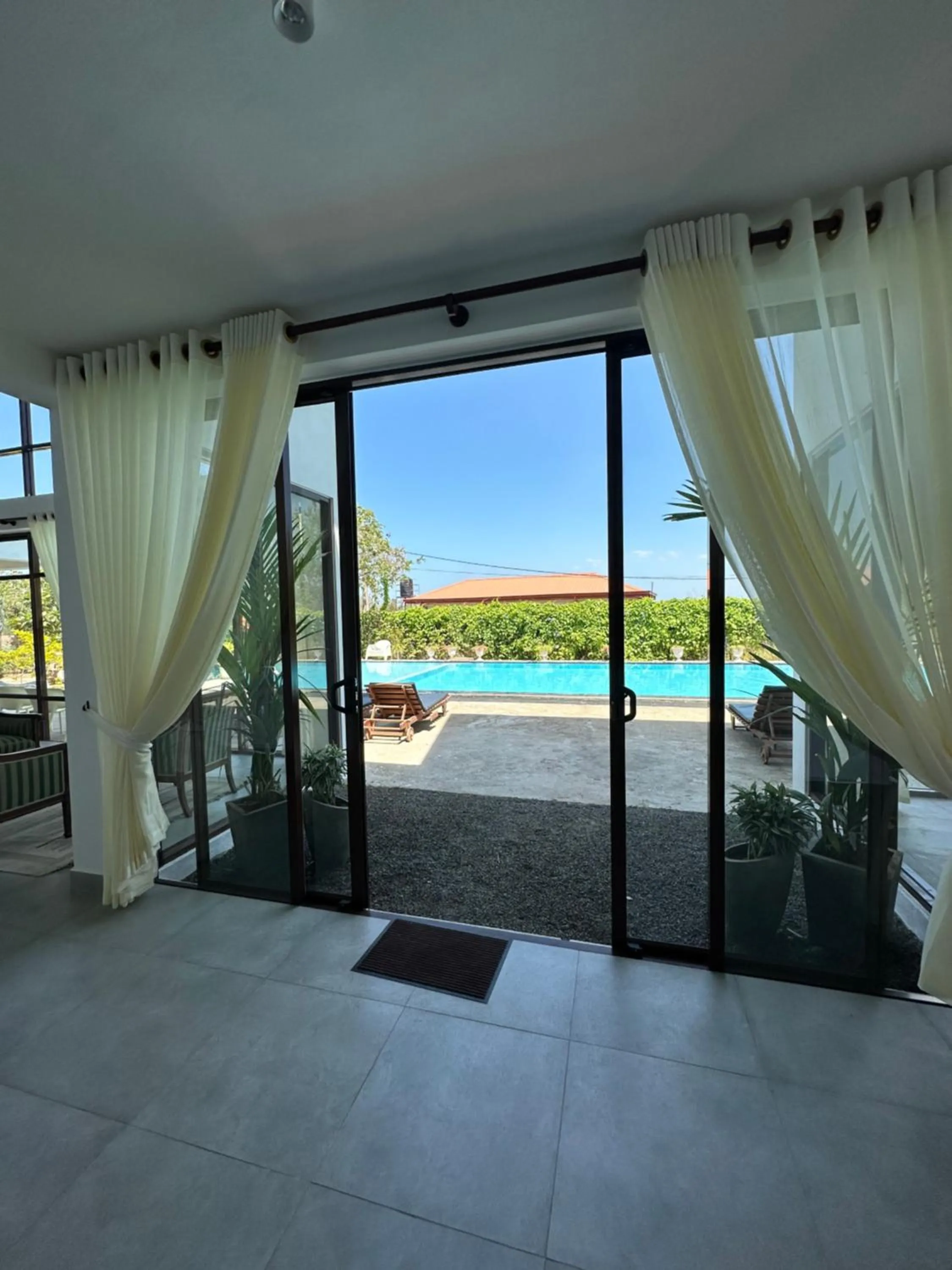 Patio in Amanda Beach Resort