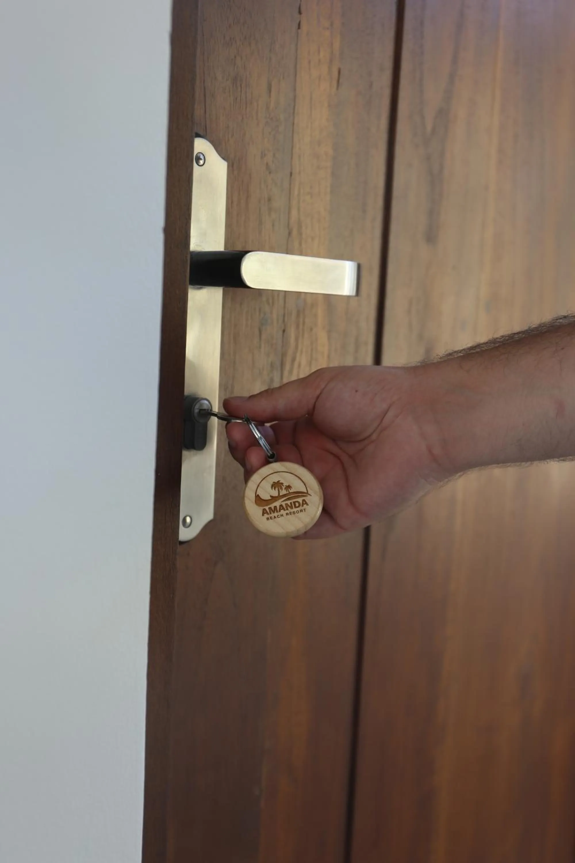 Facade/entrance in Amanda Beach Resort