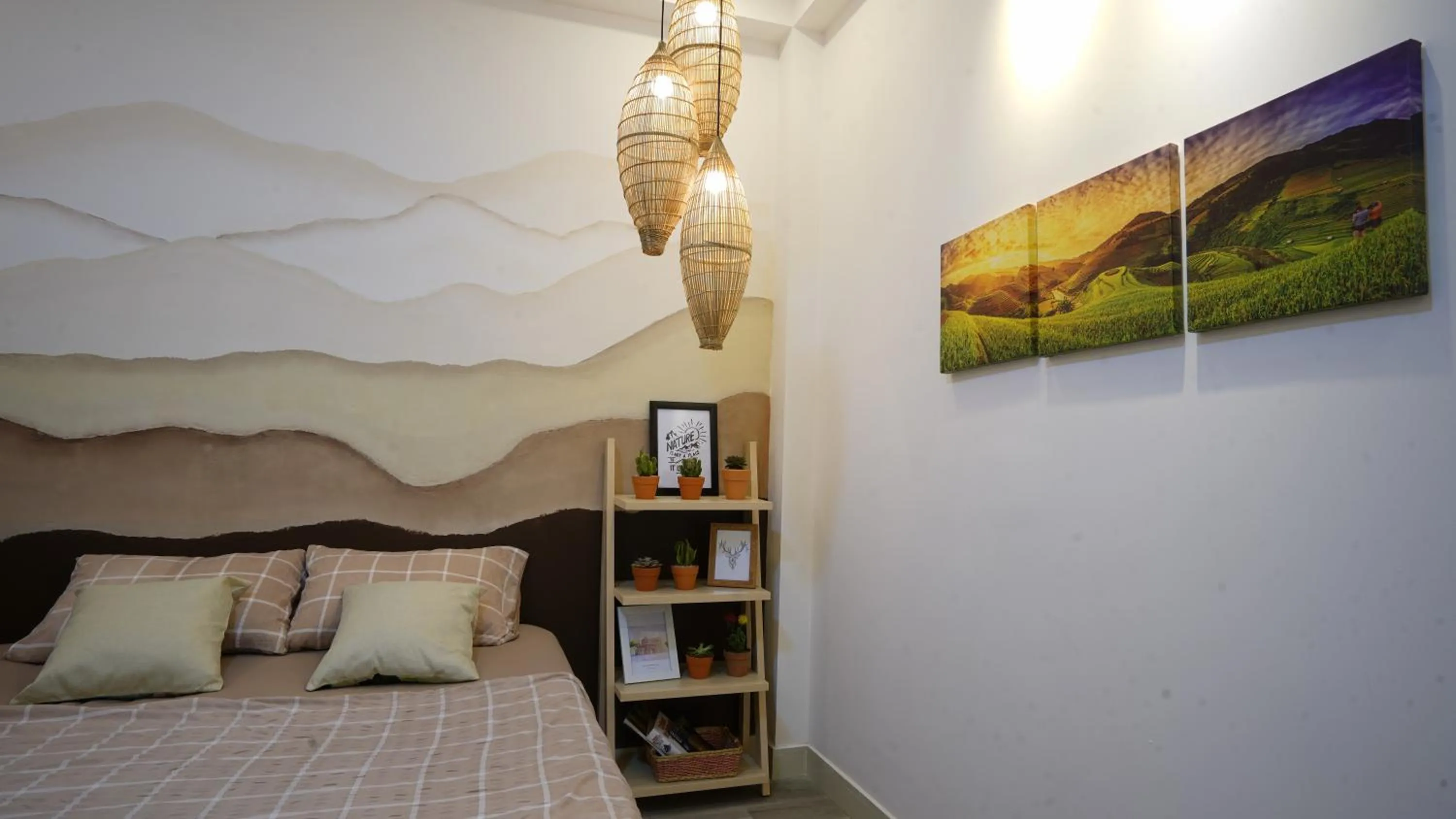 Bed in Botanic House Saigon