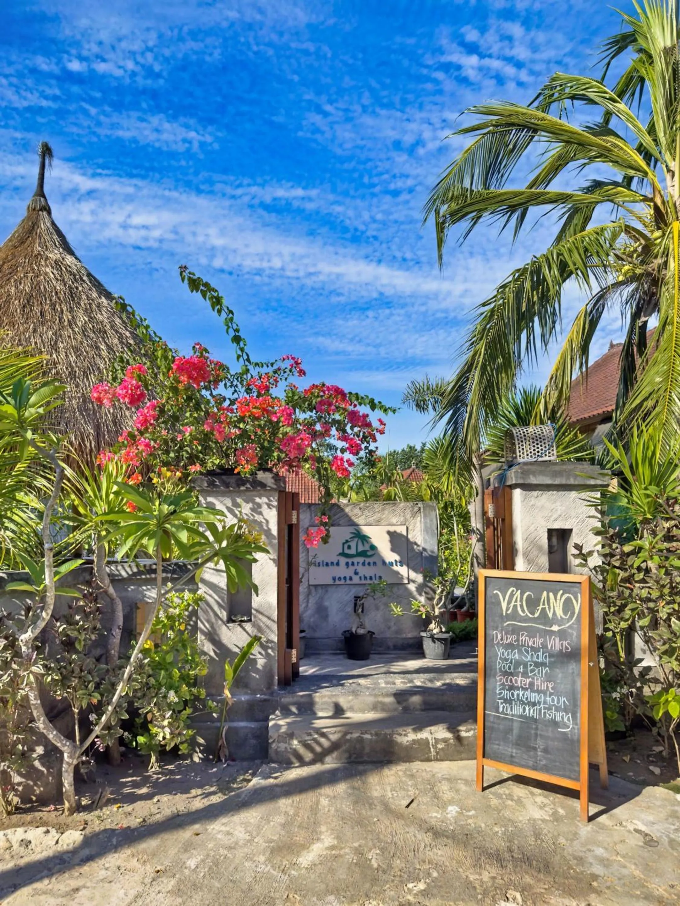 Property building in Island Garden Huts Lembongan