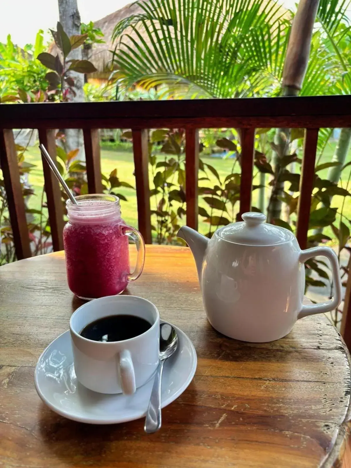 Breakfast in Island Garden Huts Lembongan Breakfast in Island Garden Huts Lembongan