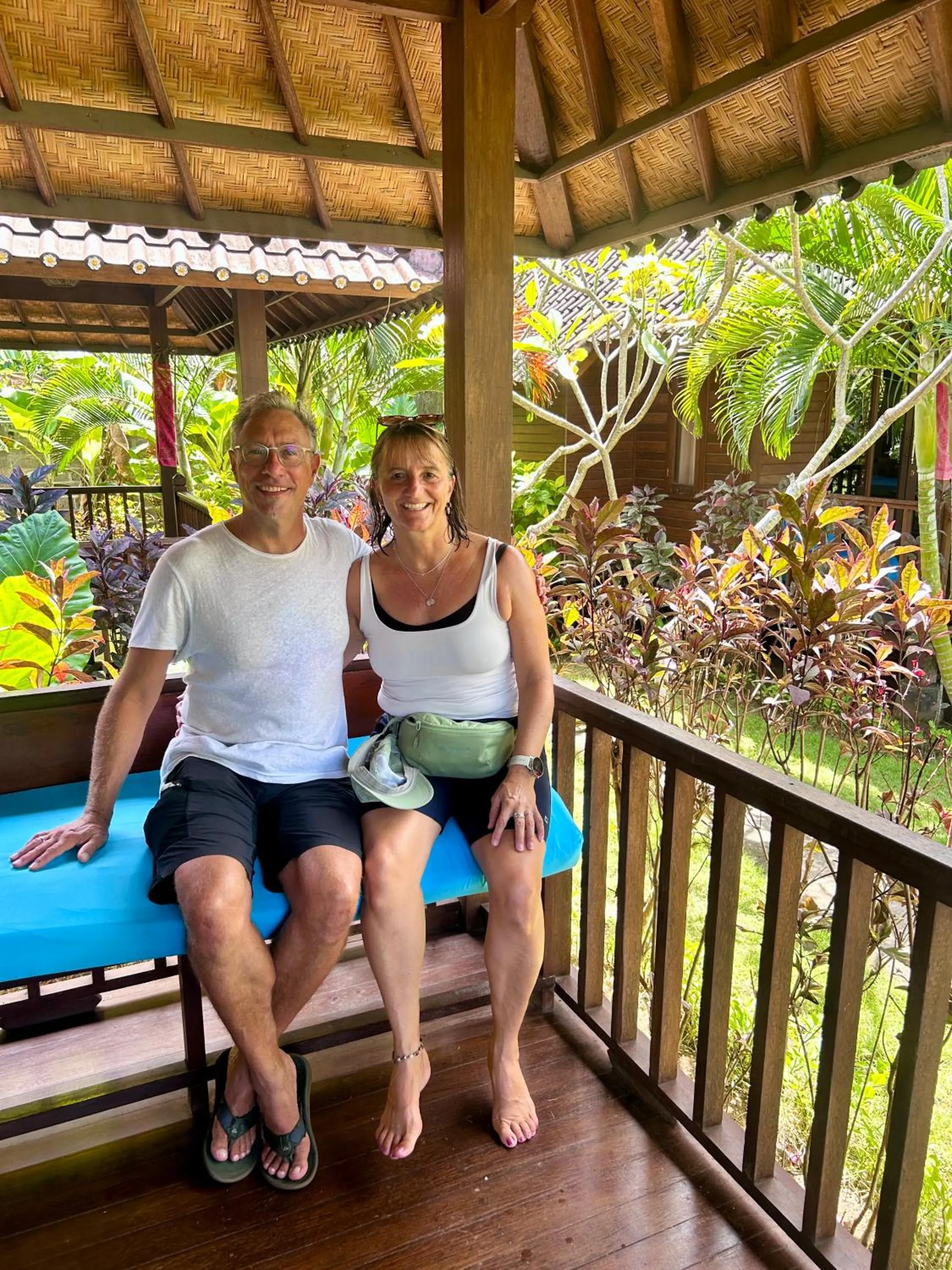 Patio in Island Garden Huts Lembongan