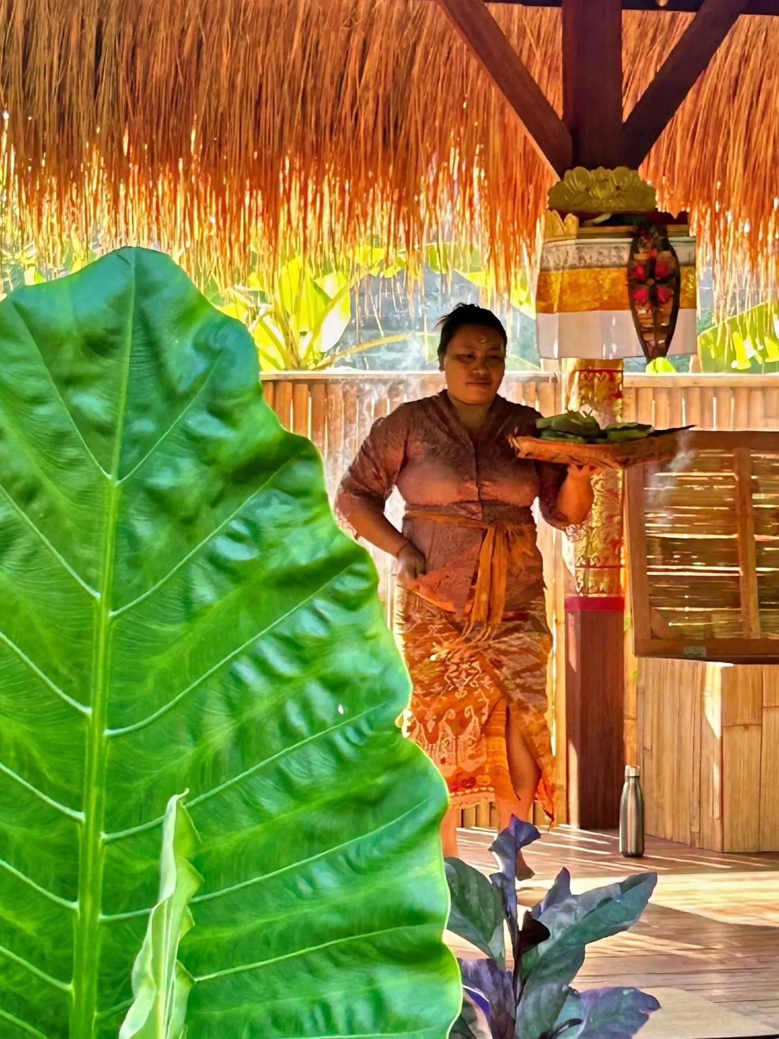 People in Island Garden Huts Lembongan