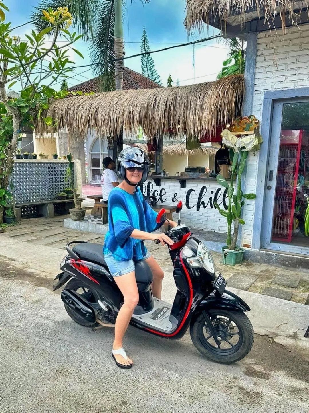 People in Island Garden Huts Lembongan