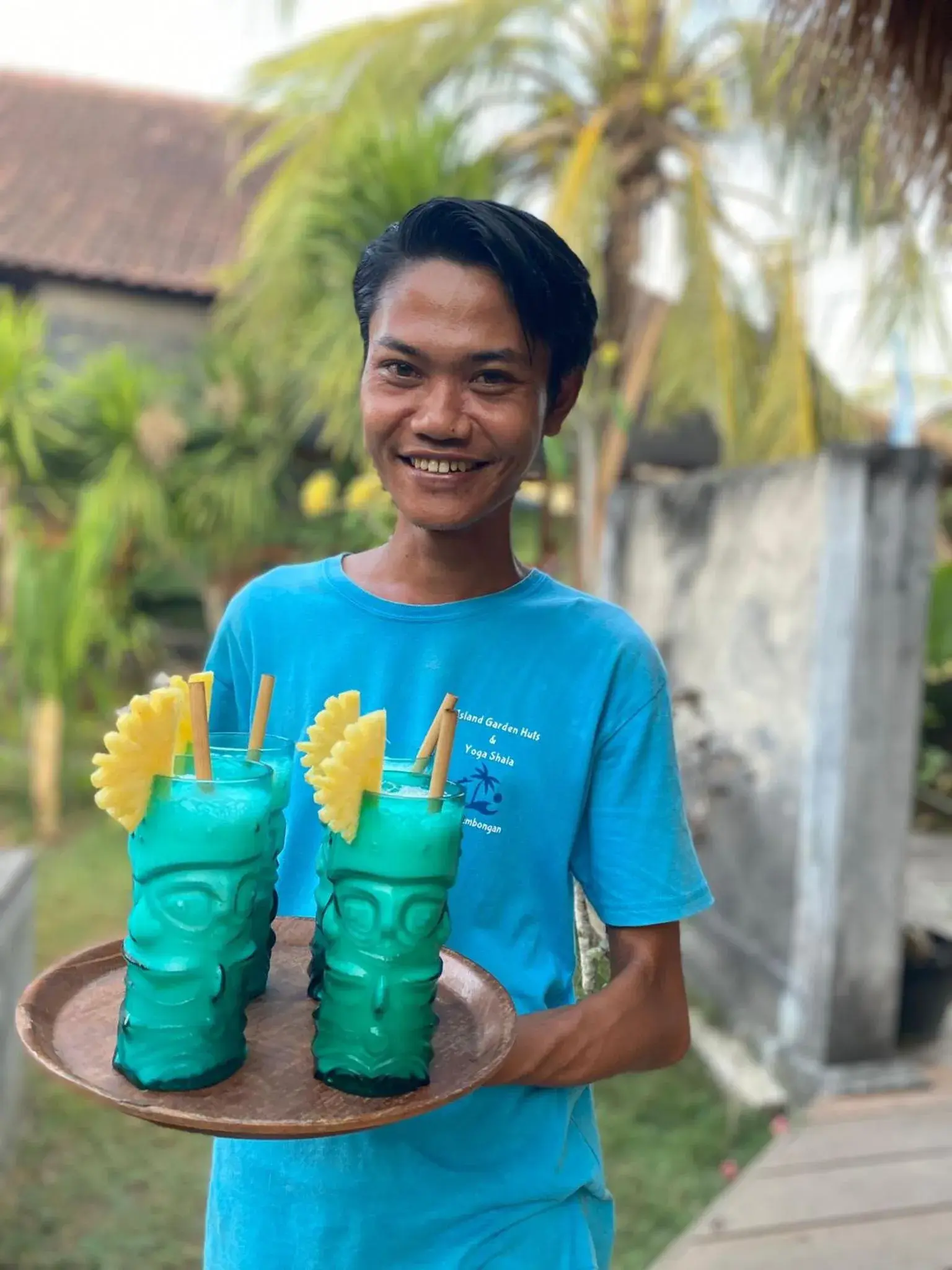 Lounge or bar in Island Garden Huts Lembongan Lounge or bar in Island Garden Huts Lembongan