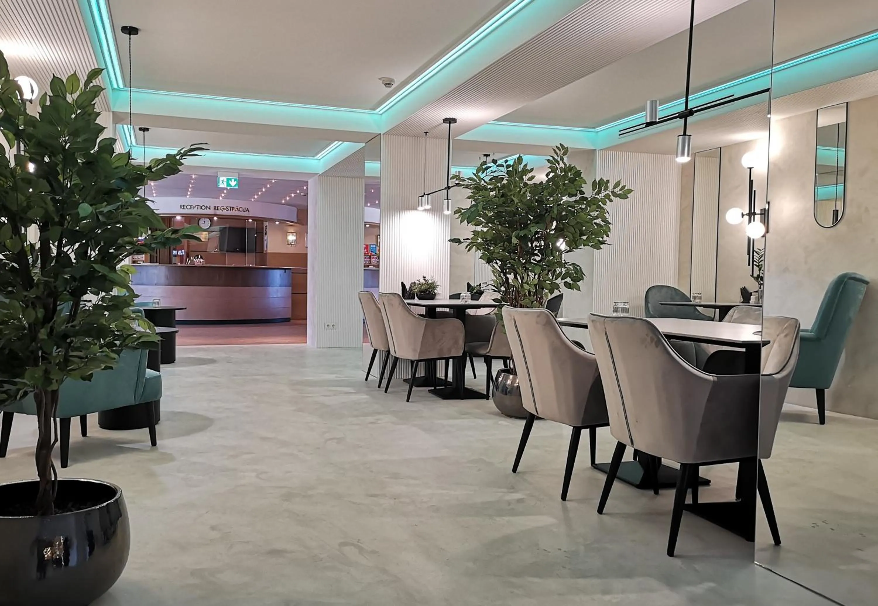 Lobby or reception in Amrita Hotel