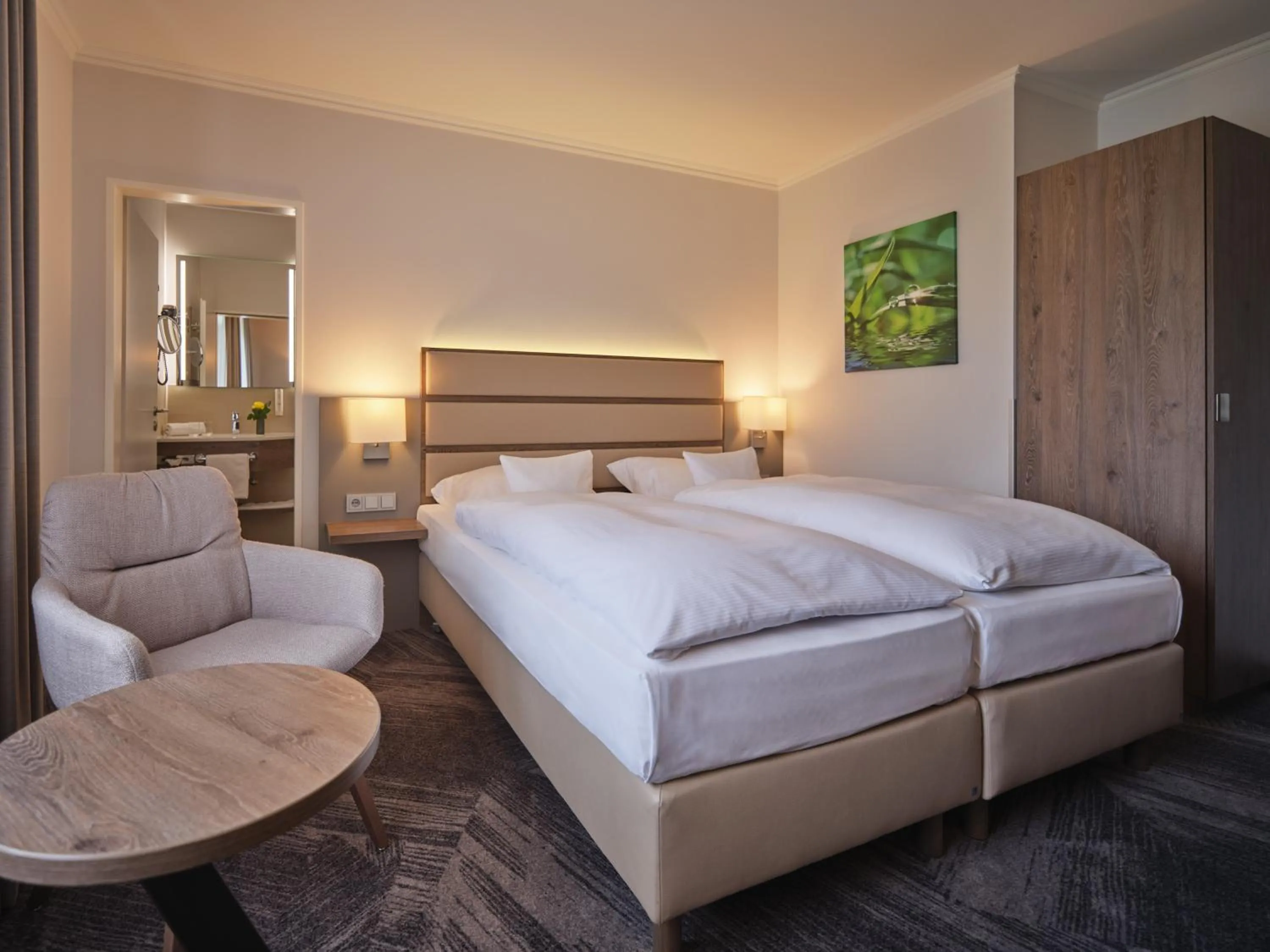 Bed in Parkhotel am Taunus