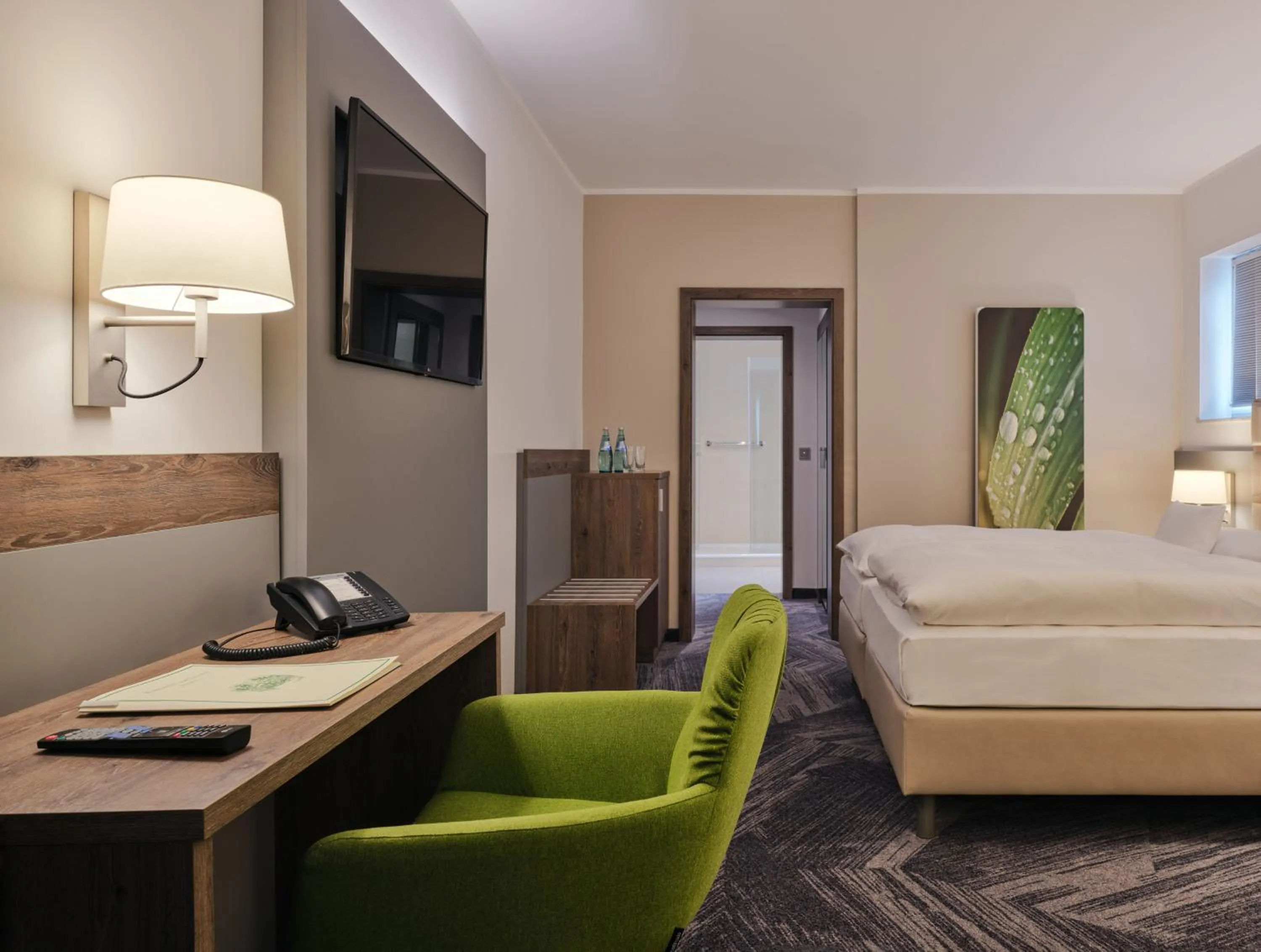 Bed in Parkhotel am Taunus