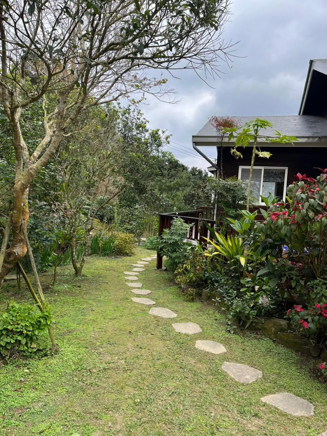 Garden view in Wen Qiao Villa