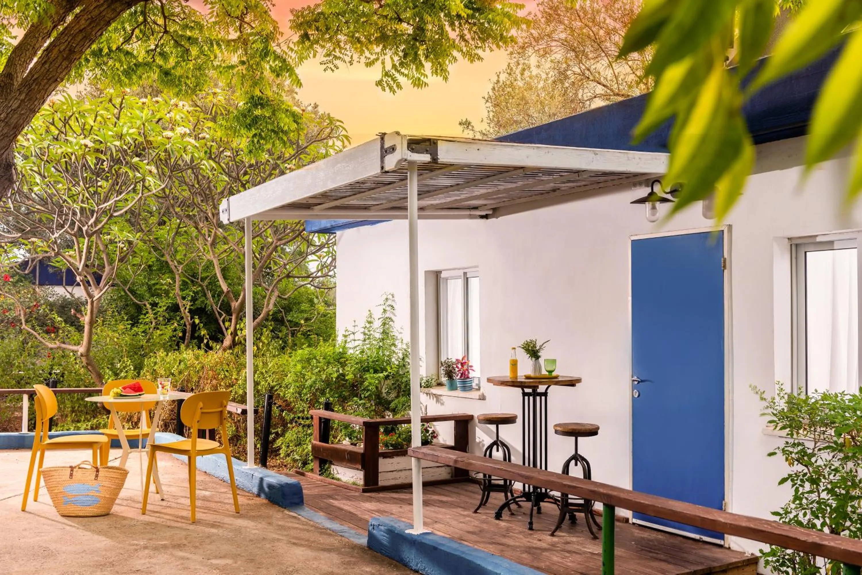 Garden view in Travel Hotel Gesher Haziv