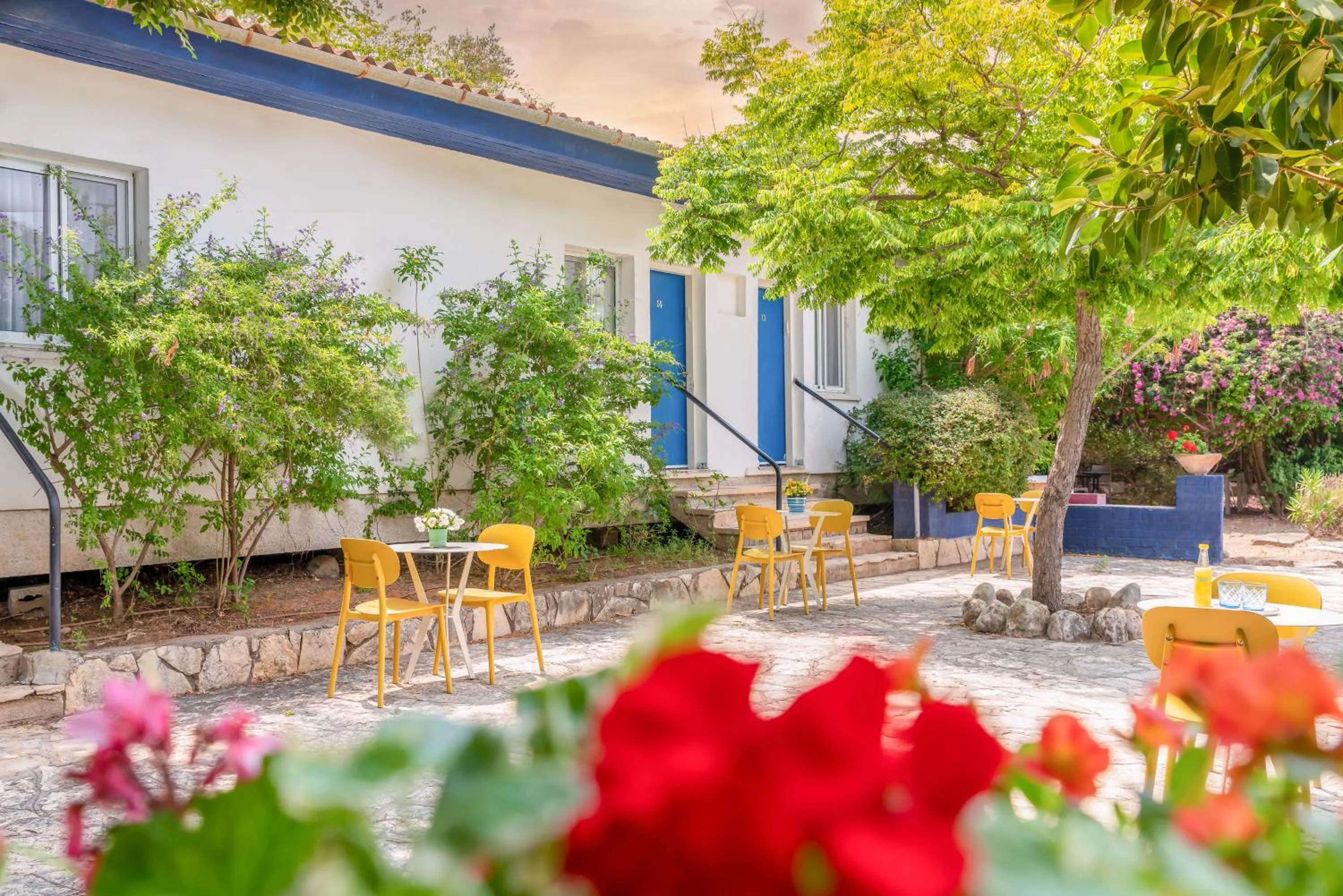 Garden view in Travel Hotel Gesher Haziv