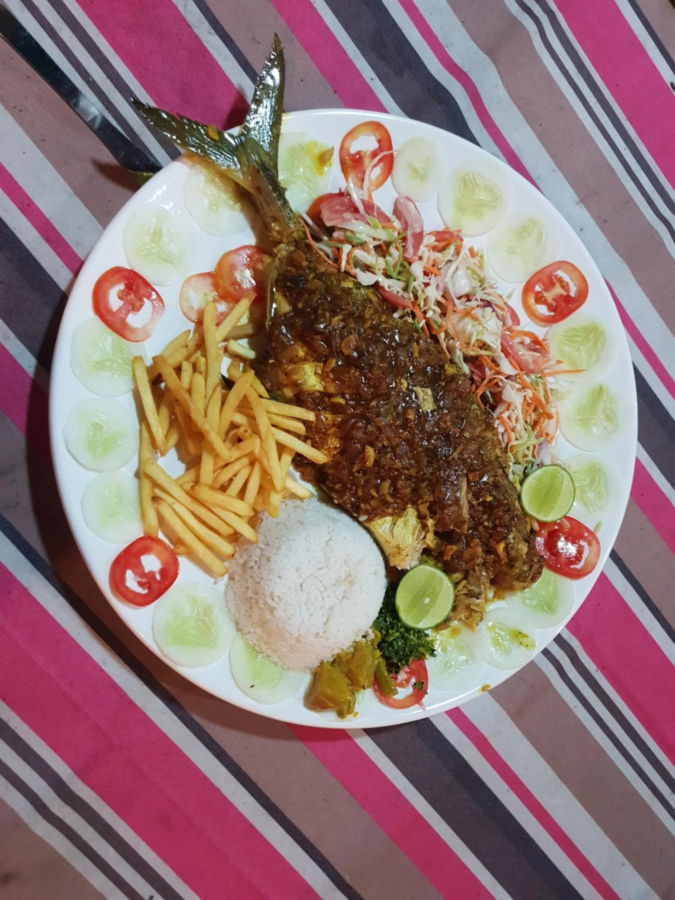 Food in Blue Horizon Beach Hotel