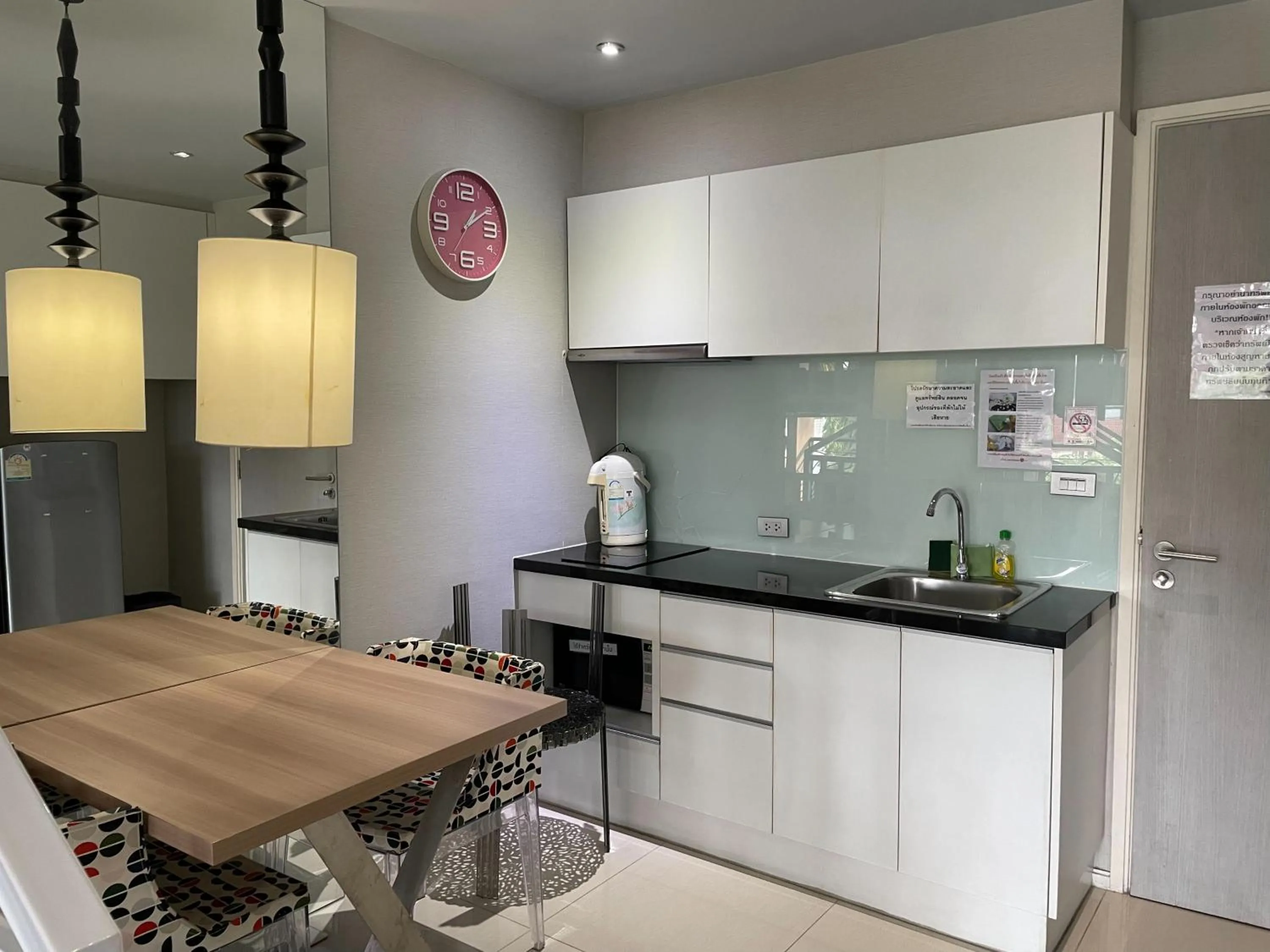 Kitchen or kitchenette in Atlantis Condo Resort Jomtien TLH