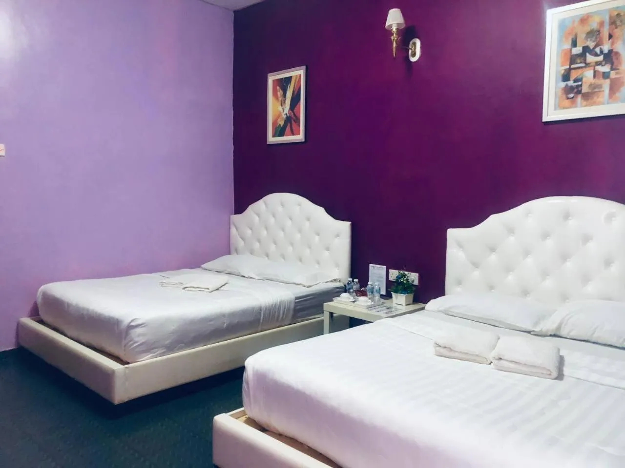 Bed in Taman Negara River View Lodge