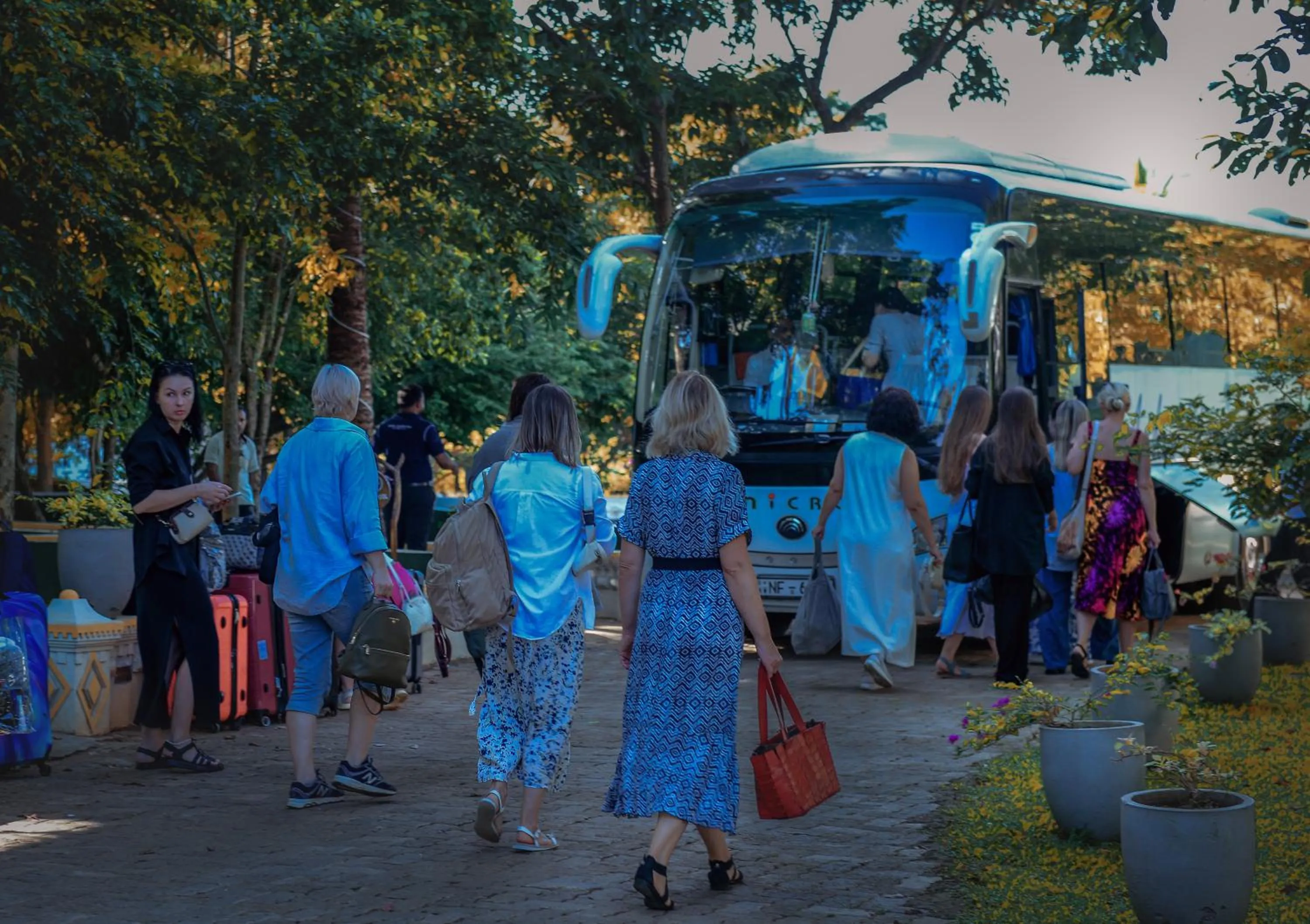 group of guests in Hotel Golden Ray