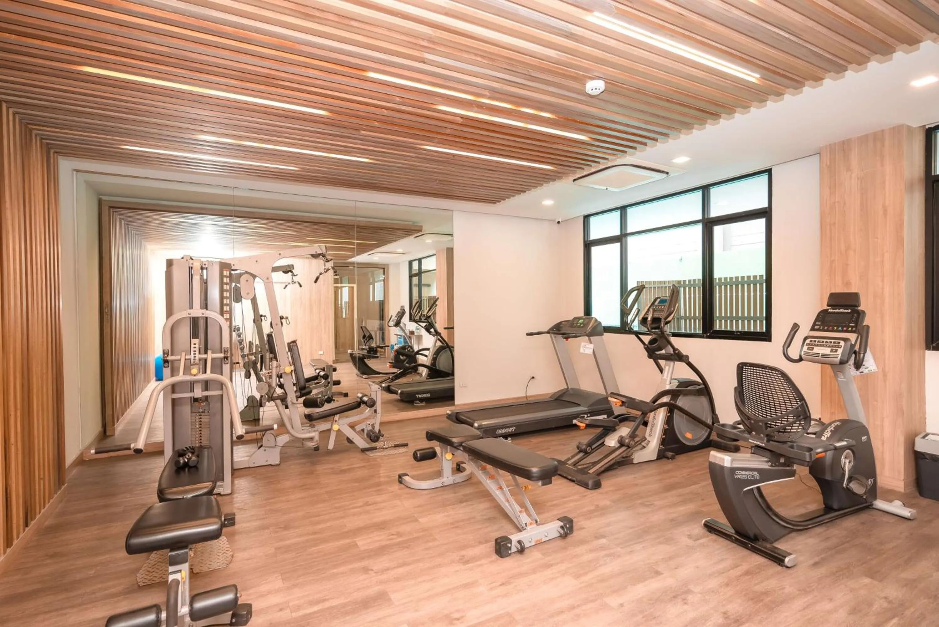 Fitness centre/facilities in Metropolis Suites Bangkok, Tapestry Collection by Hilton