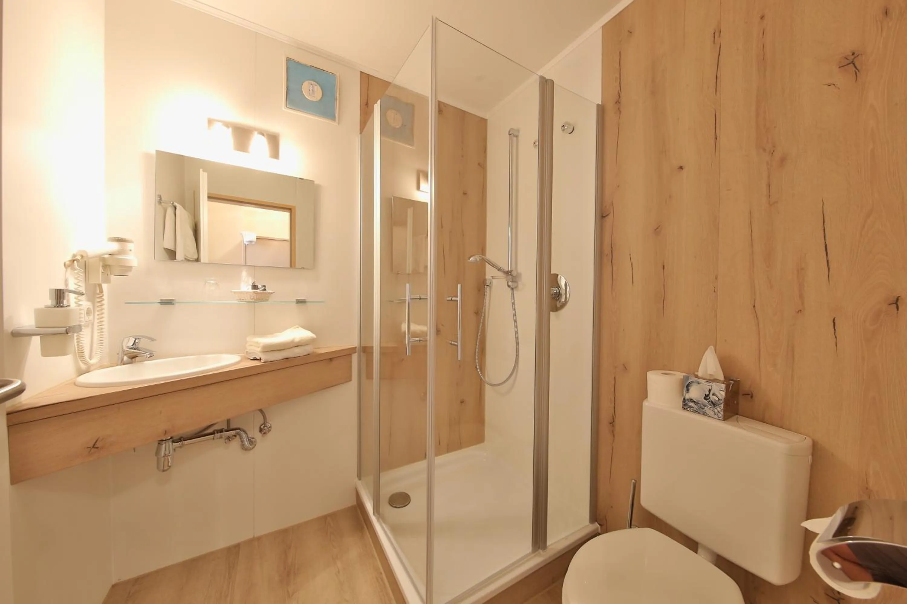 Bathroom in Hotel Bockmaier