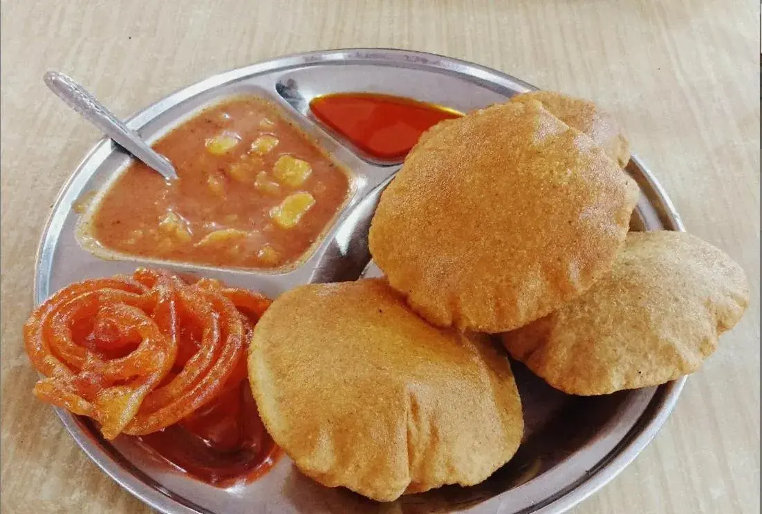 Breakfast in Luxmi Hotel Breakfast in Luxmi Hotel