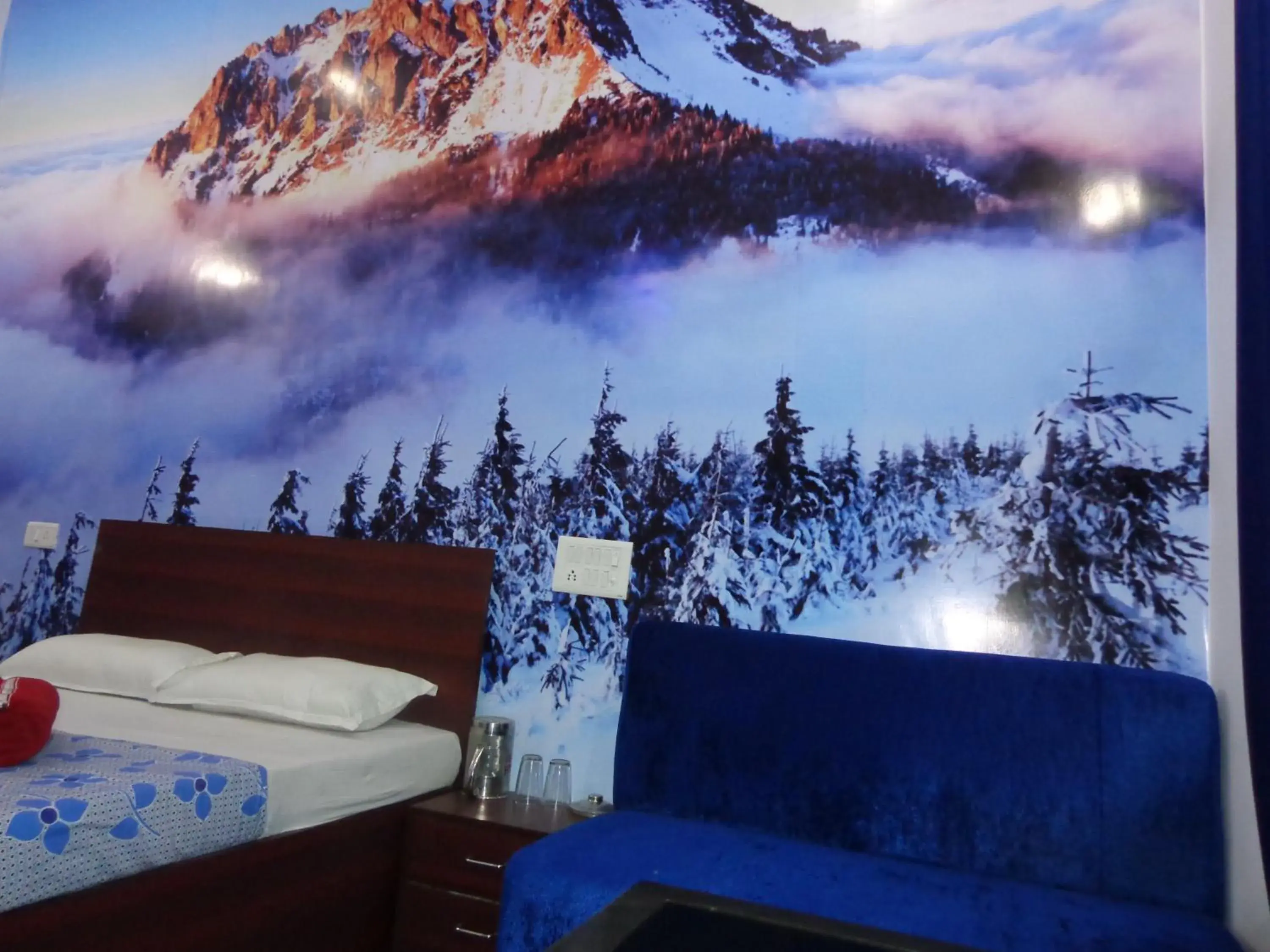 Mountain view in Luxmi Hotel Mountain view in Luxmi Hotel