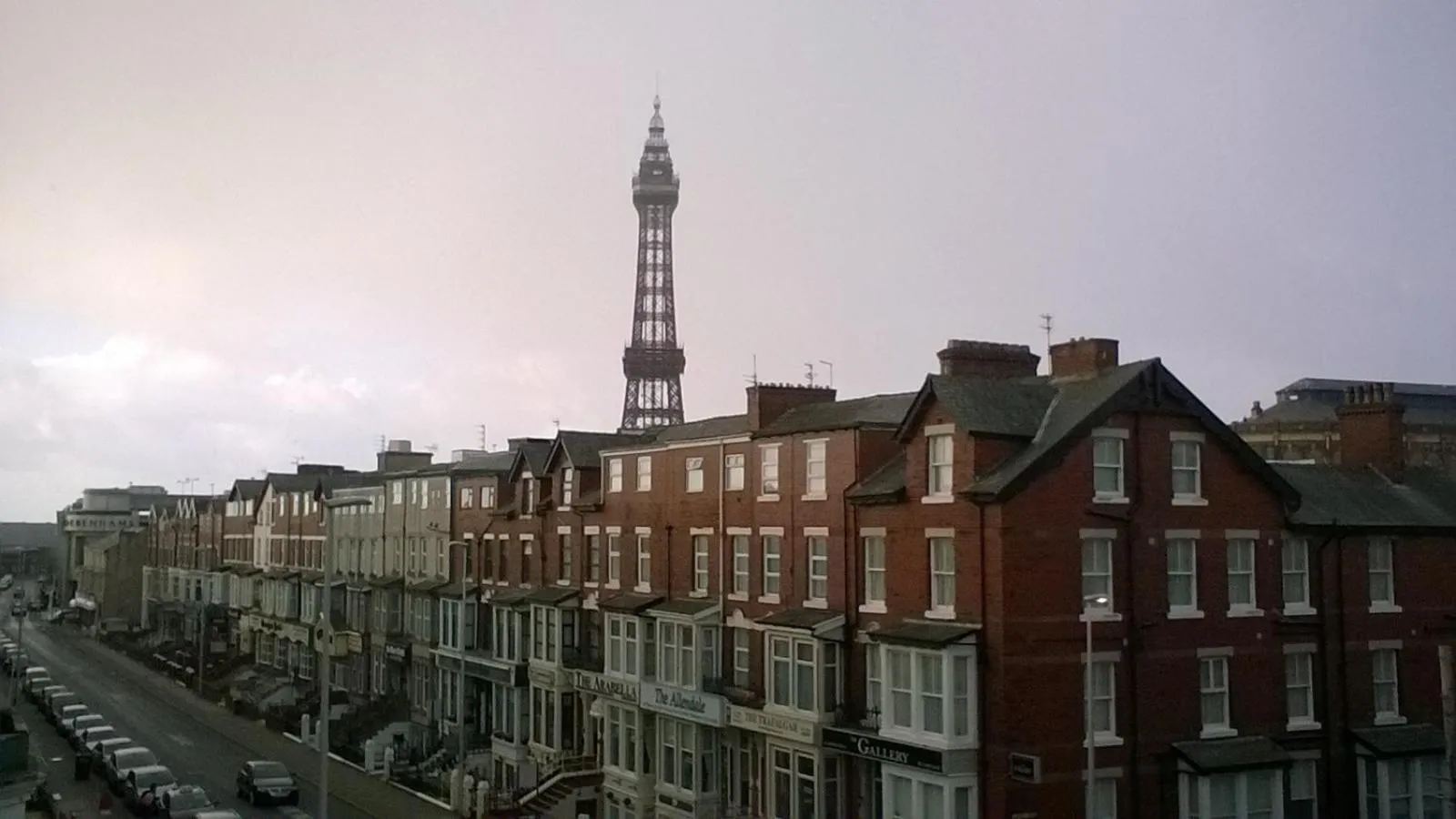 Street view in The Albert Hotel Near Winter Gardens