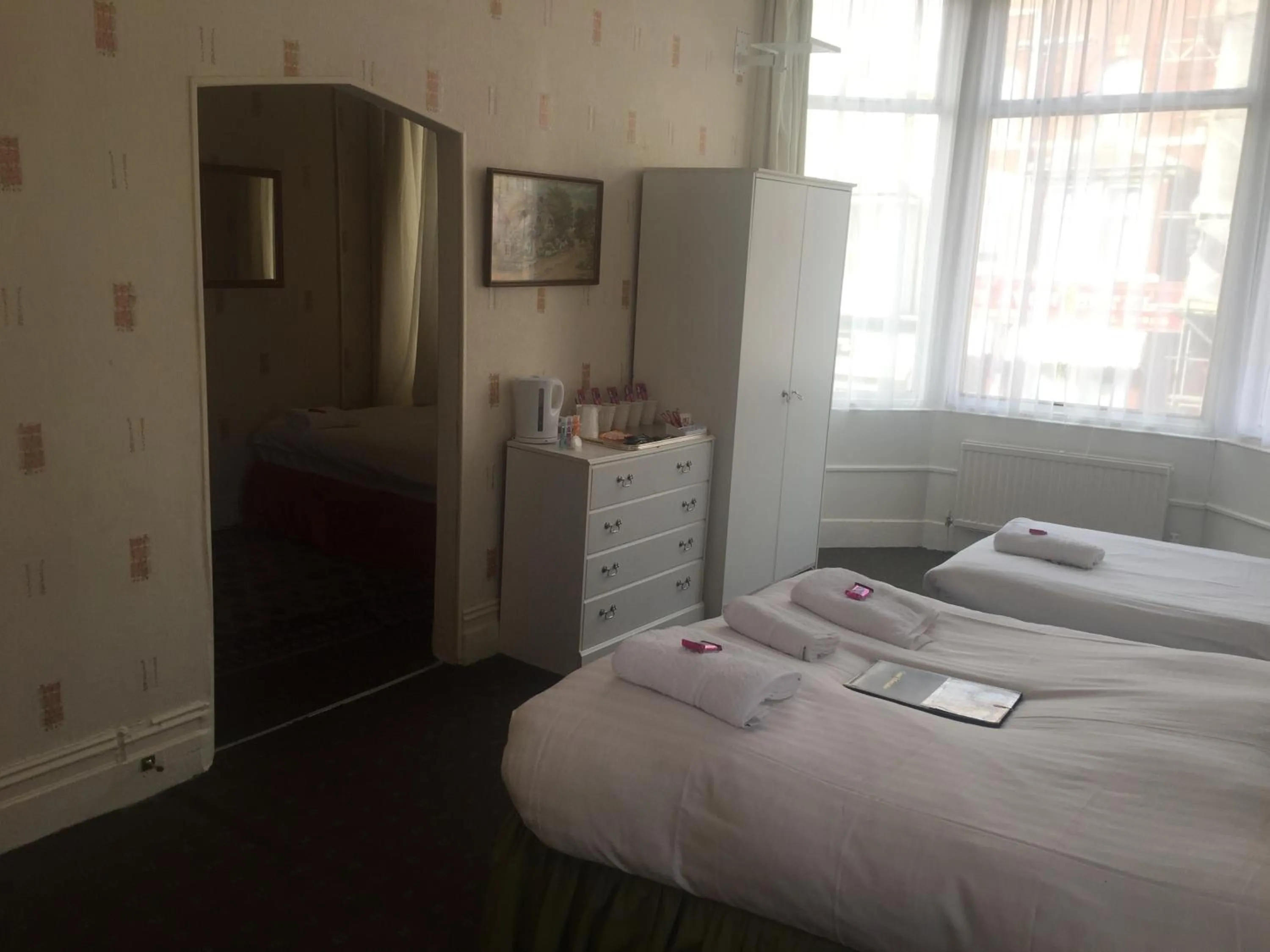 Bed in The Albert Hotel Near Winter Gardens