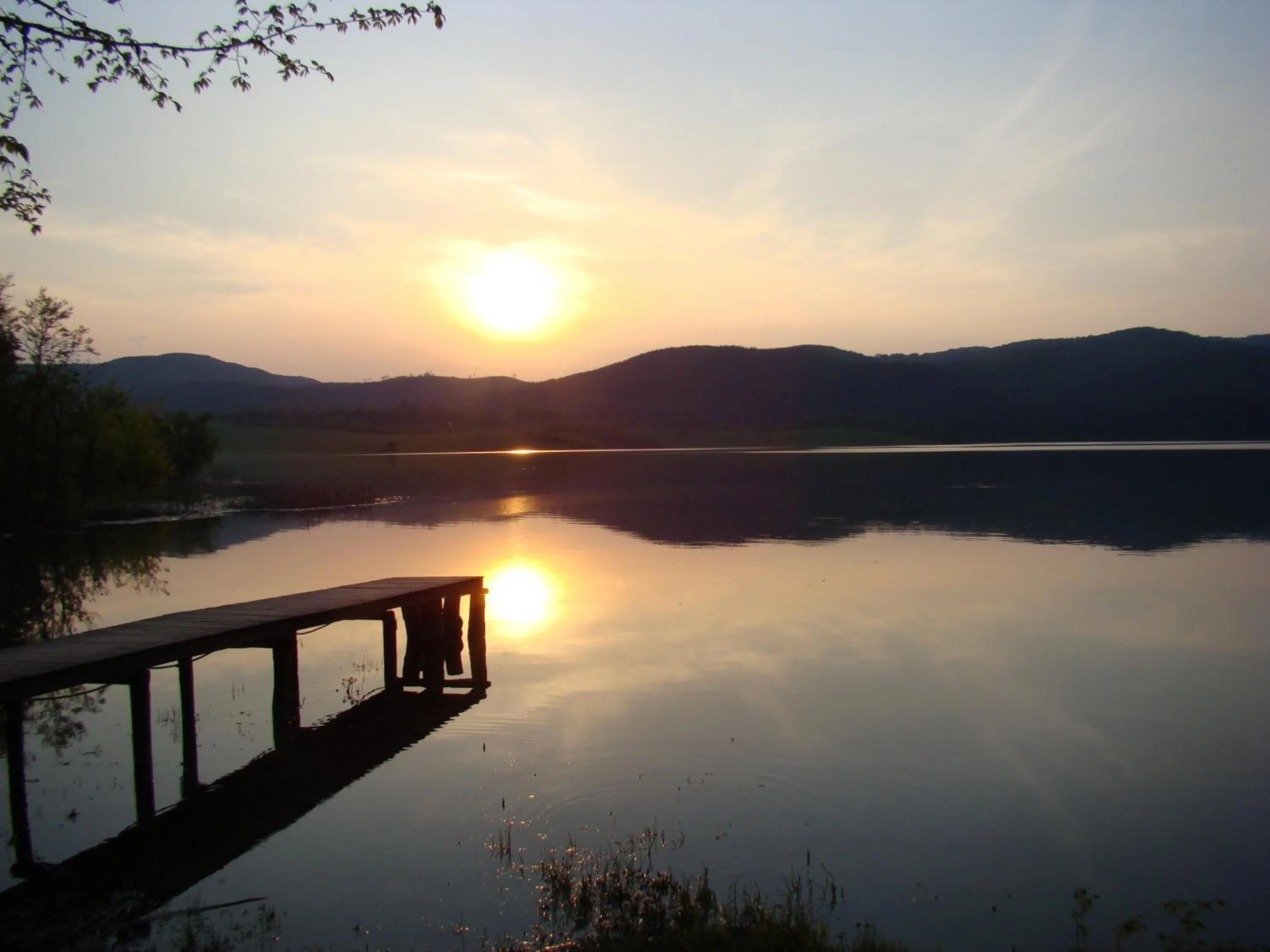 Fishing in Complex Pristan in the mountain