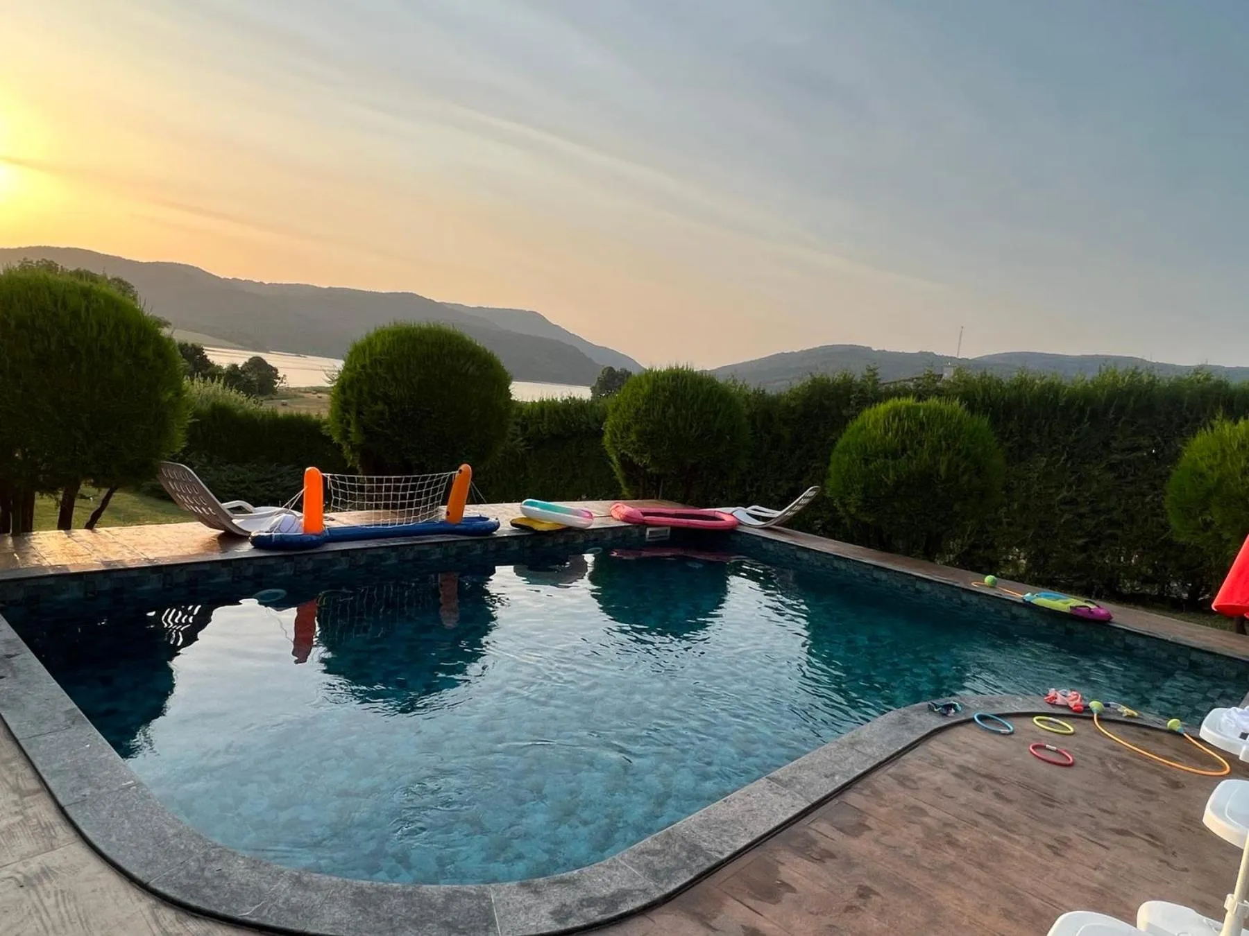 Complex Pristan in the mountain