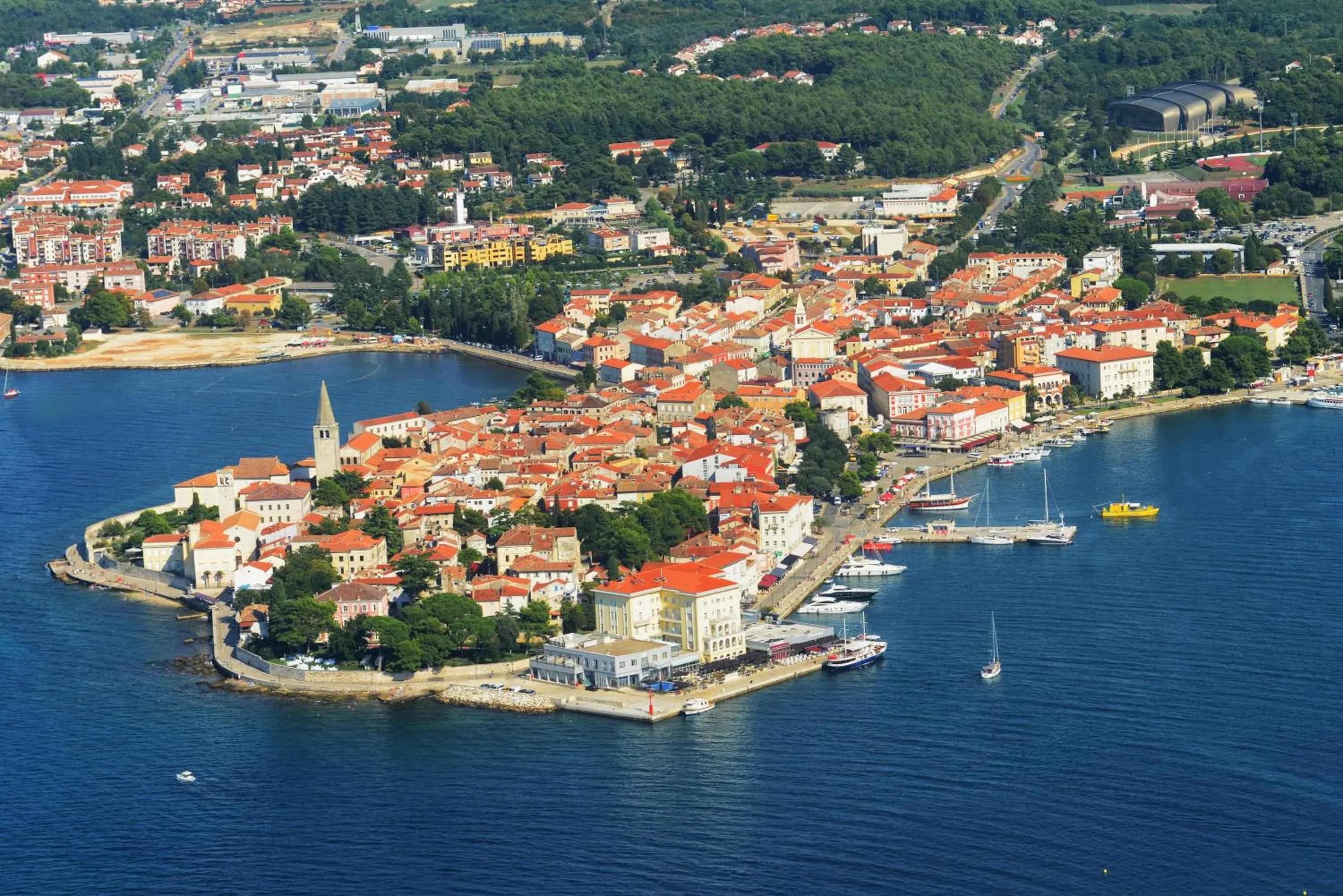Bird's eye view in Apartment Markovski