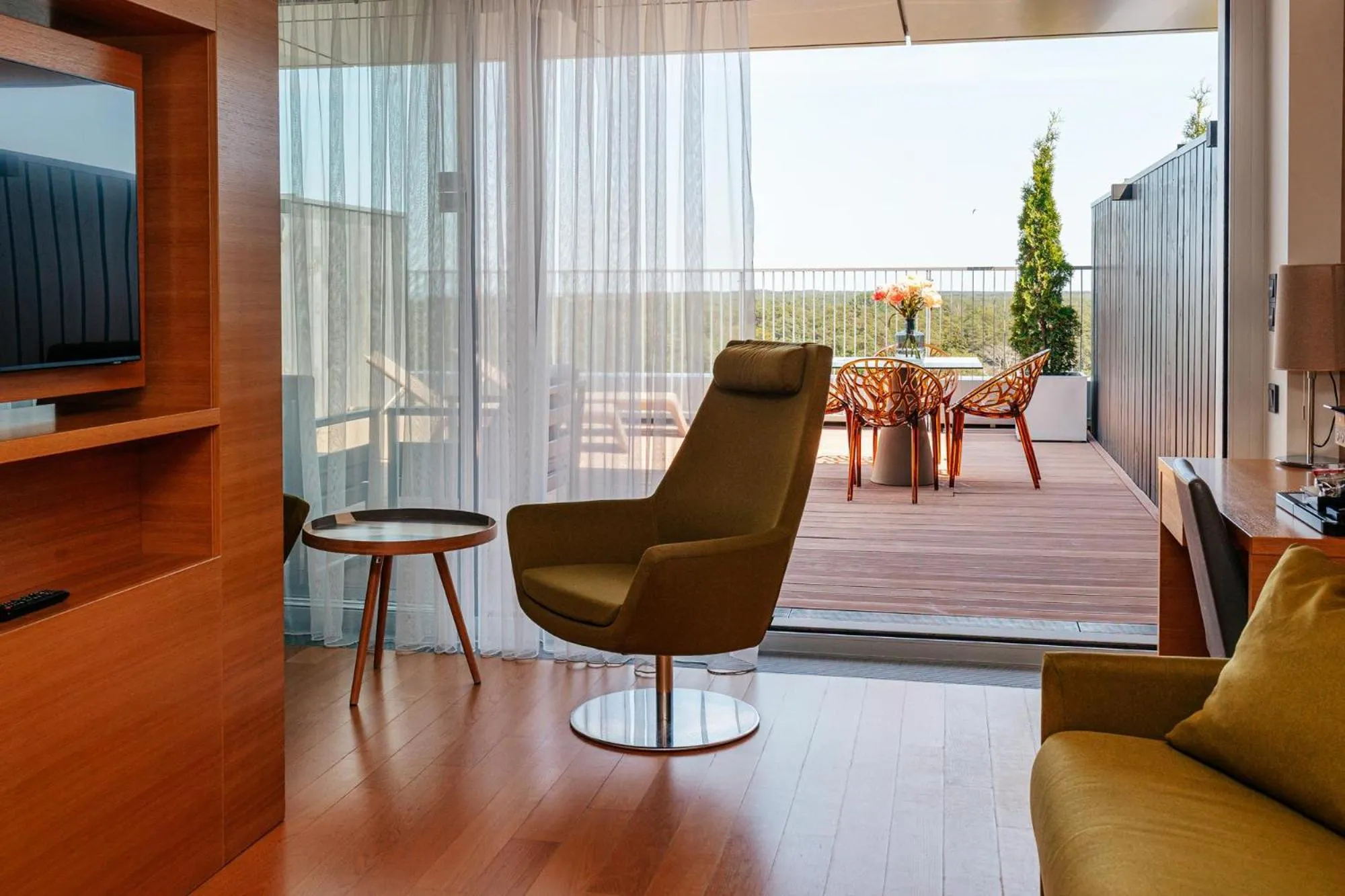 Balcony/Terrace in Lielupe Hotel SPA & Conferences by Semarah