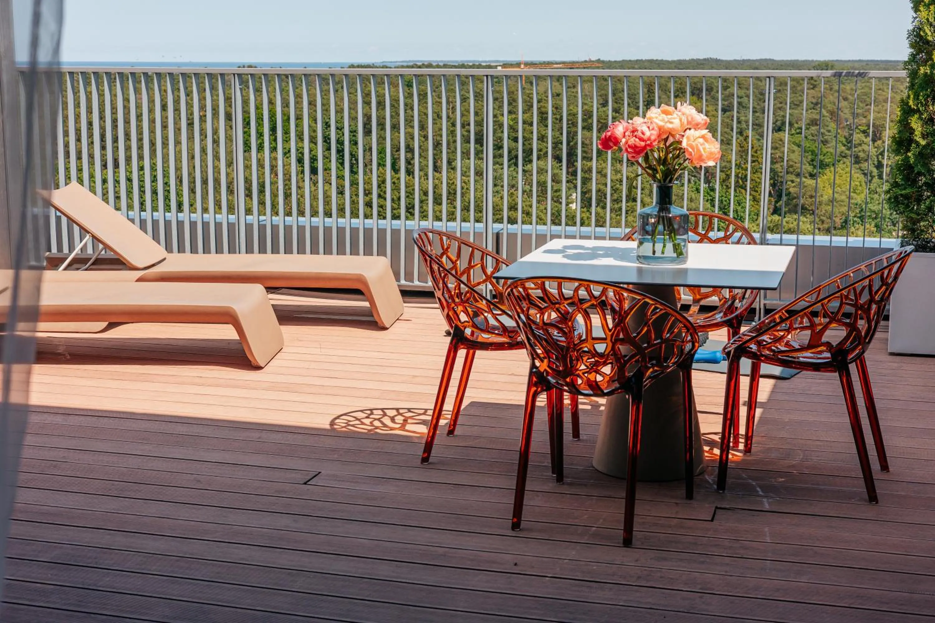 Balcony/Terrace in Lielupe Hotel SPA & Conferences by Semarah