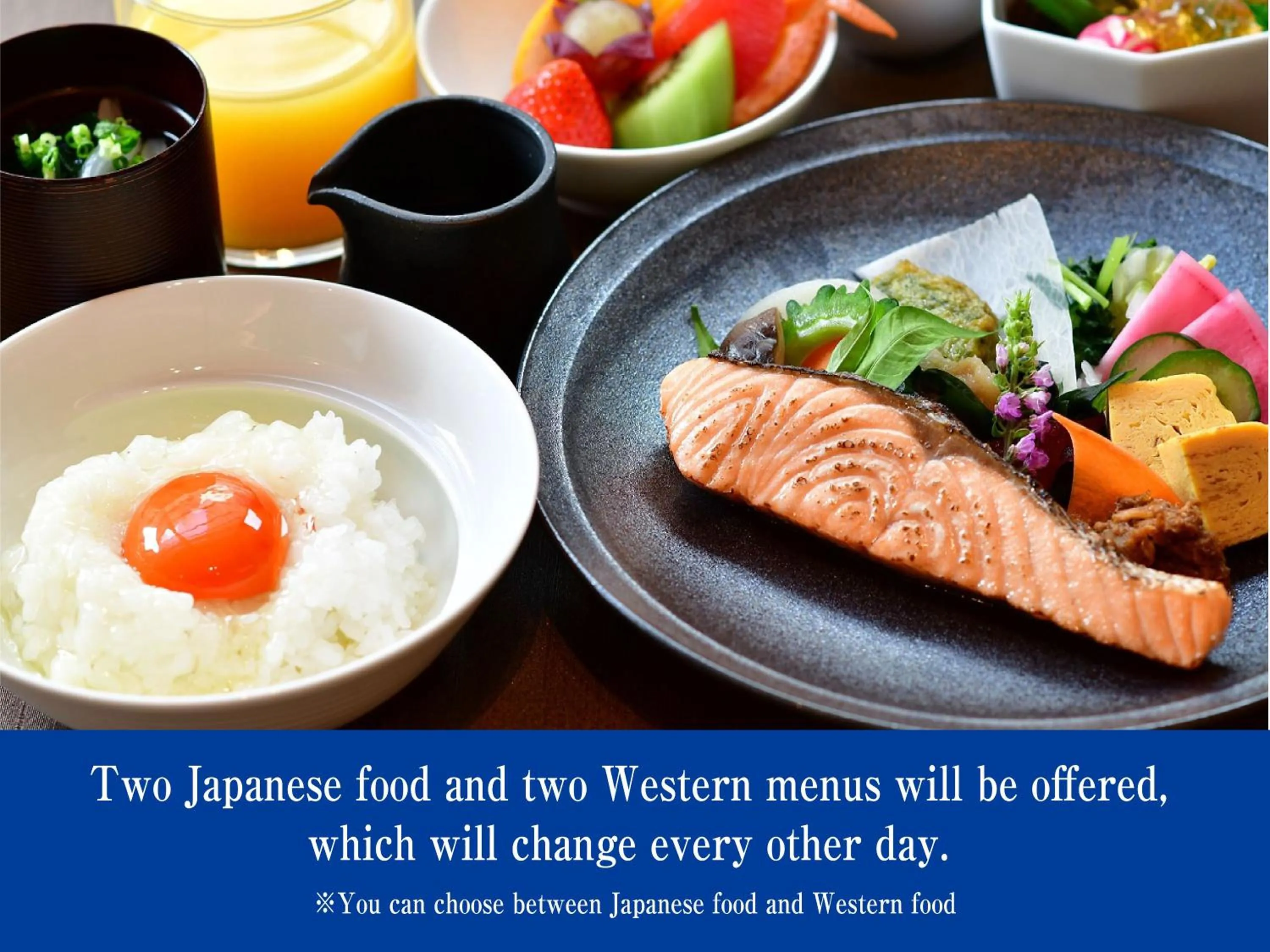 Breakfast in The Rise Osaka Kitashinchi