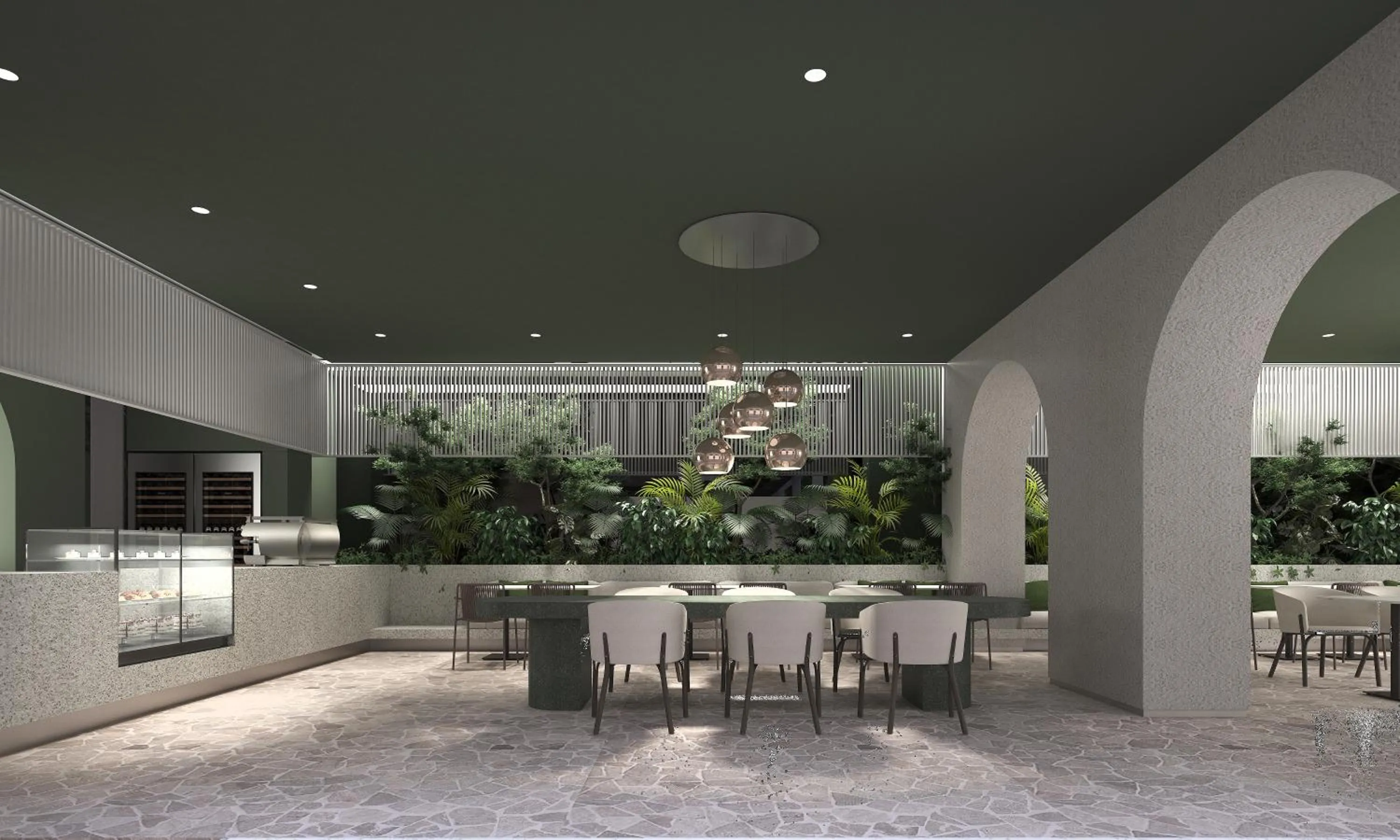 Restaurant/places to eat in Hotel Interburgo Exco