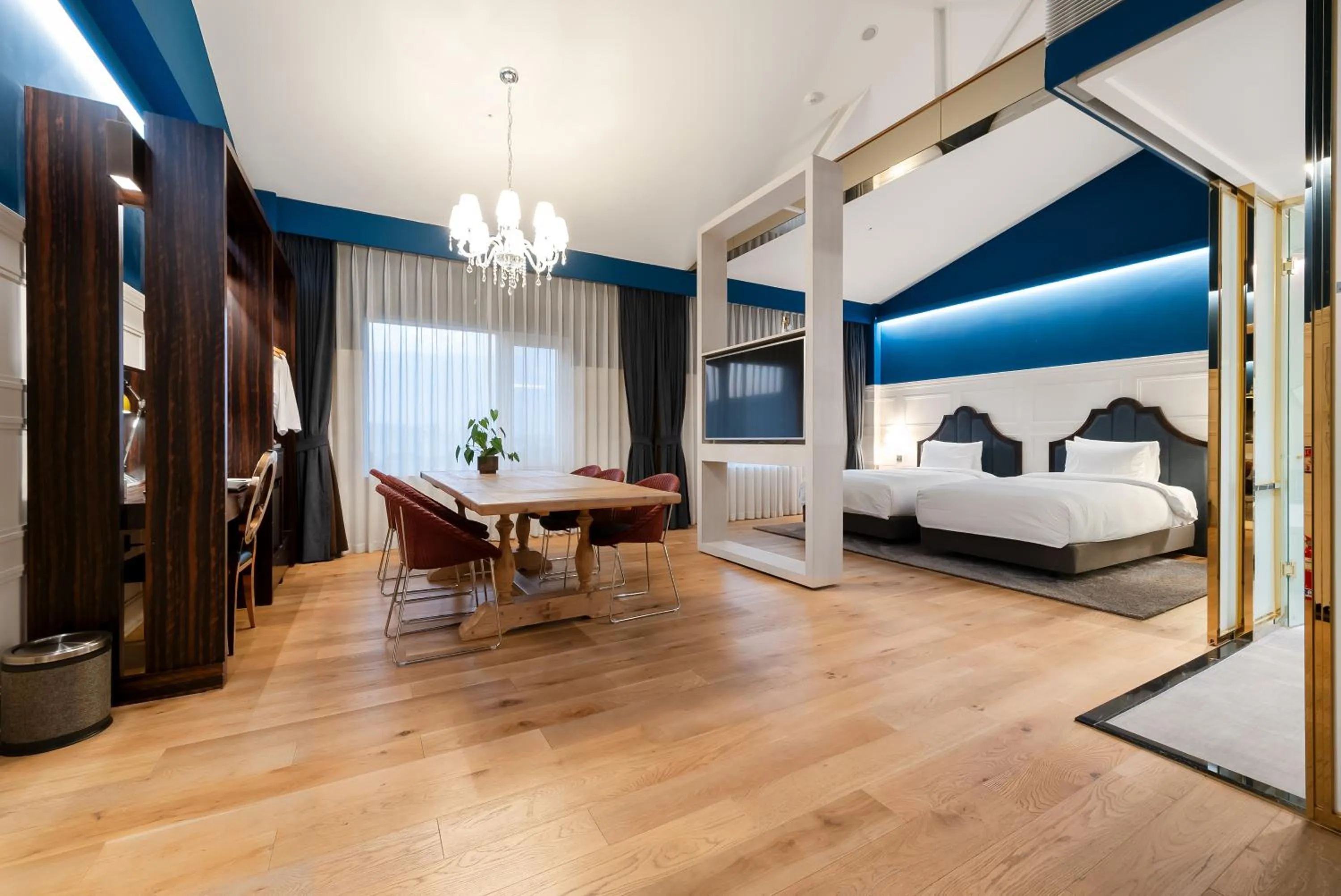 Bed in Hotel Interburgo Daegu