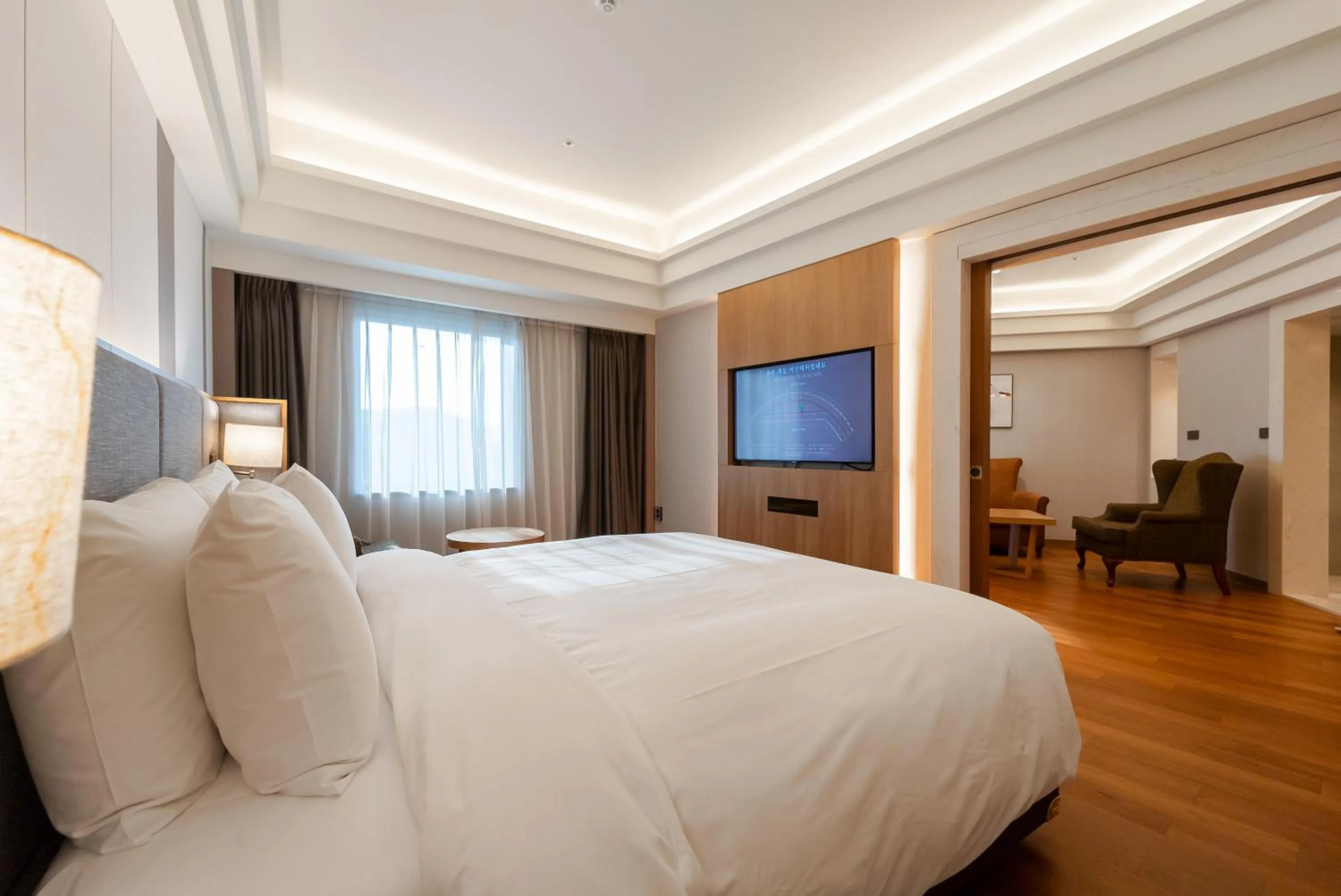 Bed in Hotel Interburgo Daegu