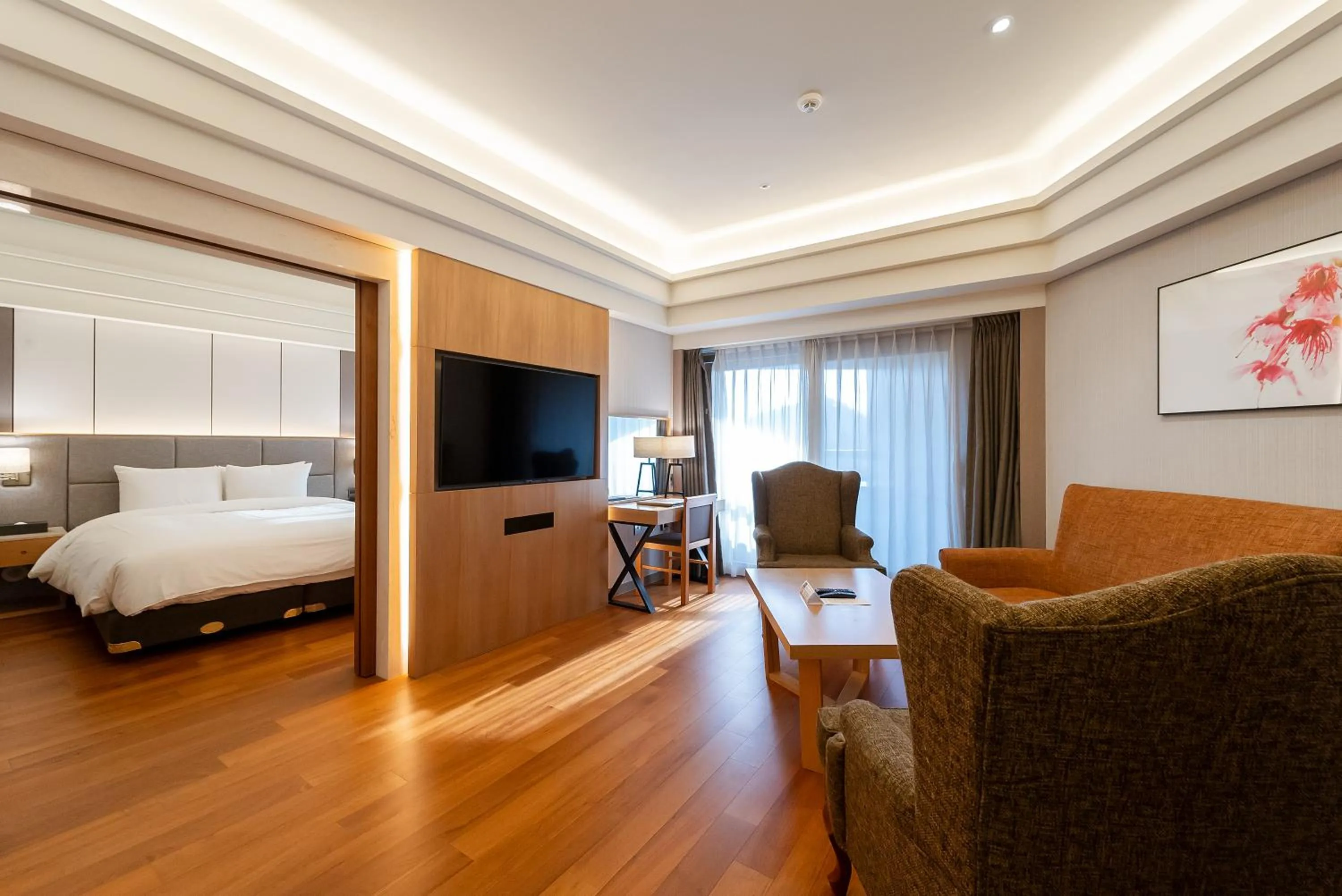 Bed in Hotel Interburgo Daegu