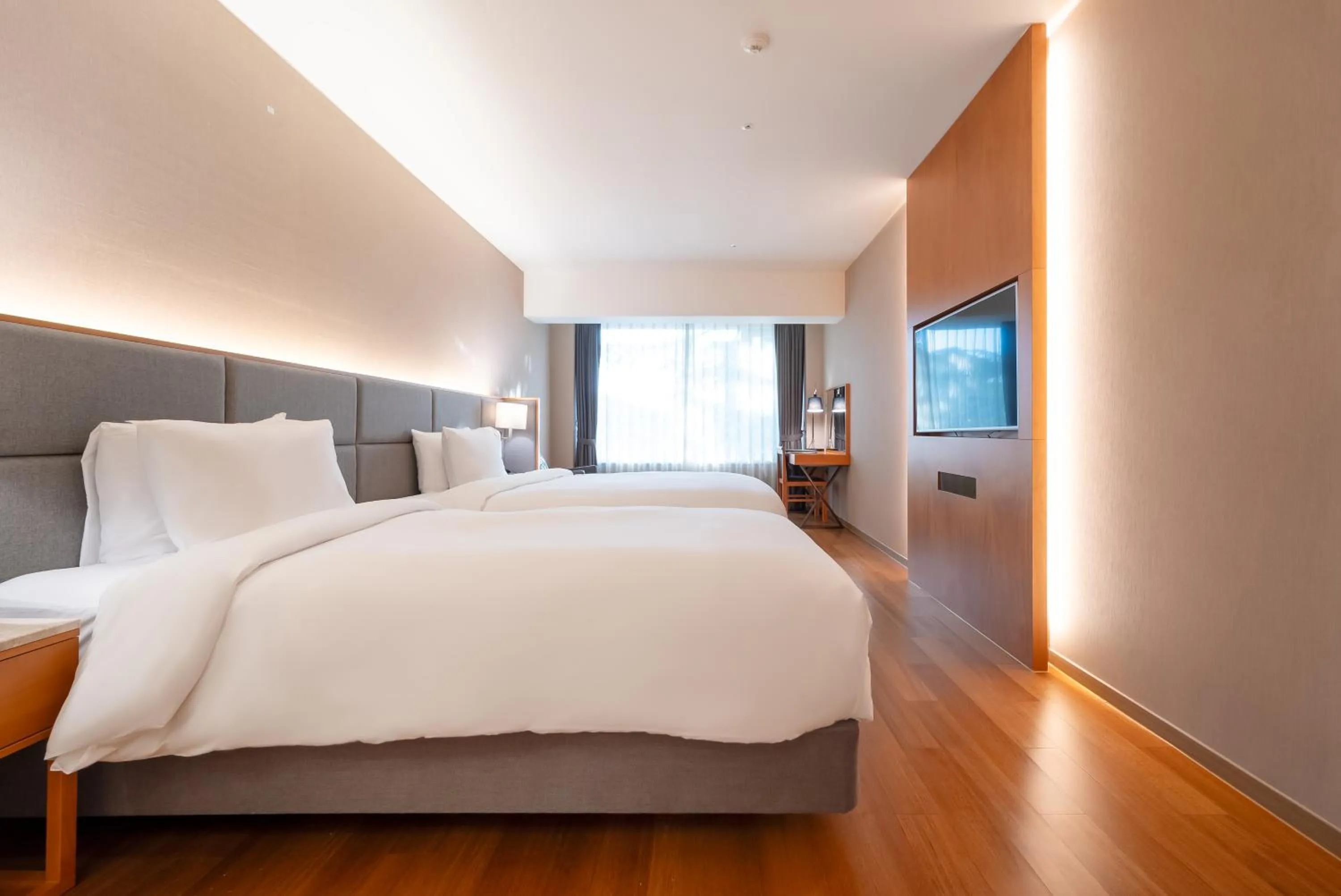 Bed in Hotel Interburgo Daegu