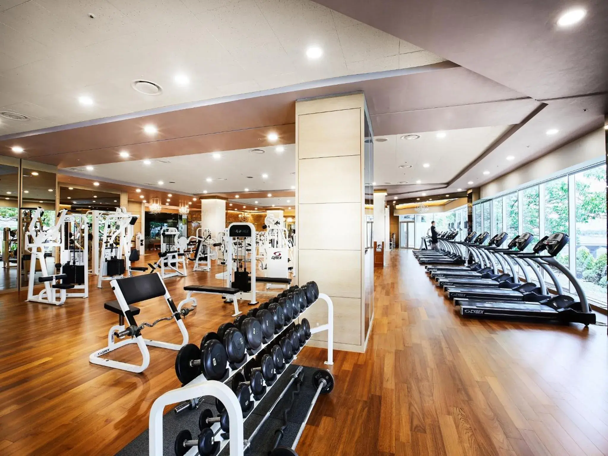 Fitness centre/facilities in Hotel Interburgo Daegu Fitness centre/facilities in Hotel Interburgo Daegu