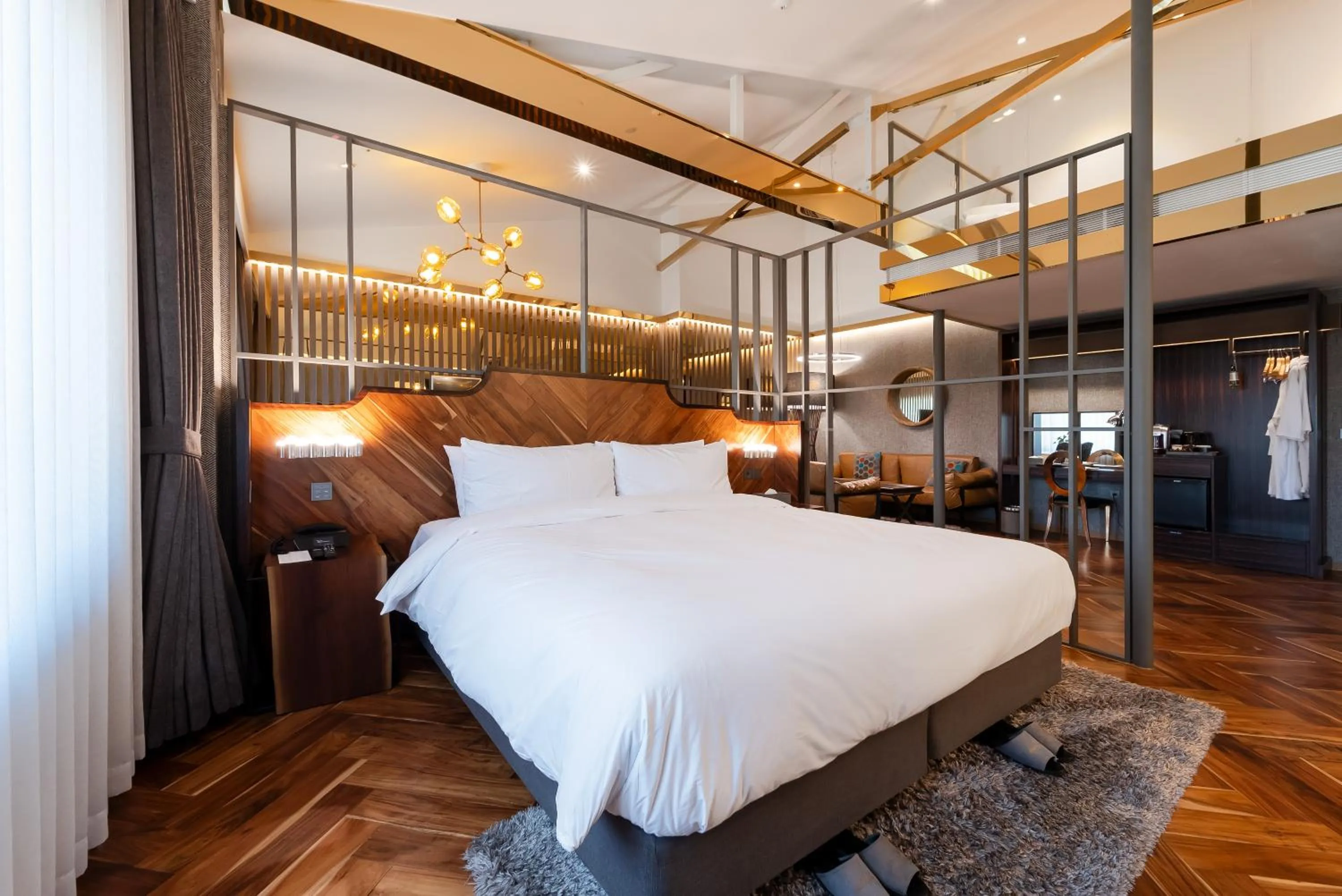 Bed in Hotel Interburgo Daegu