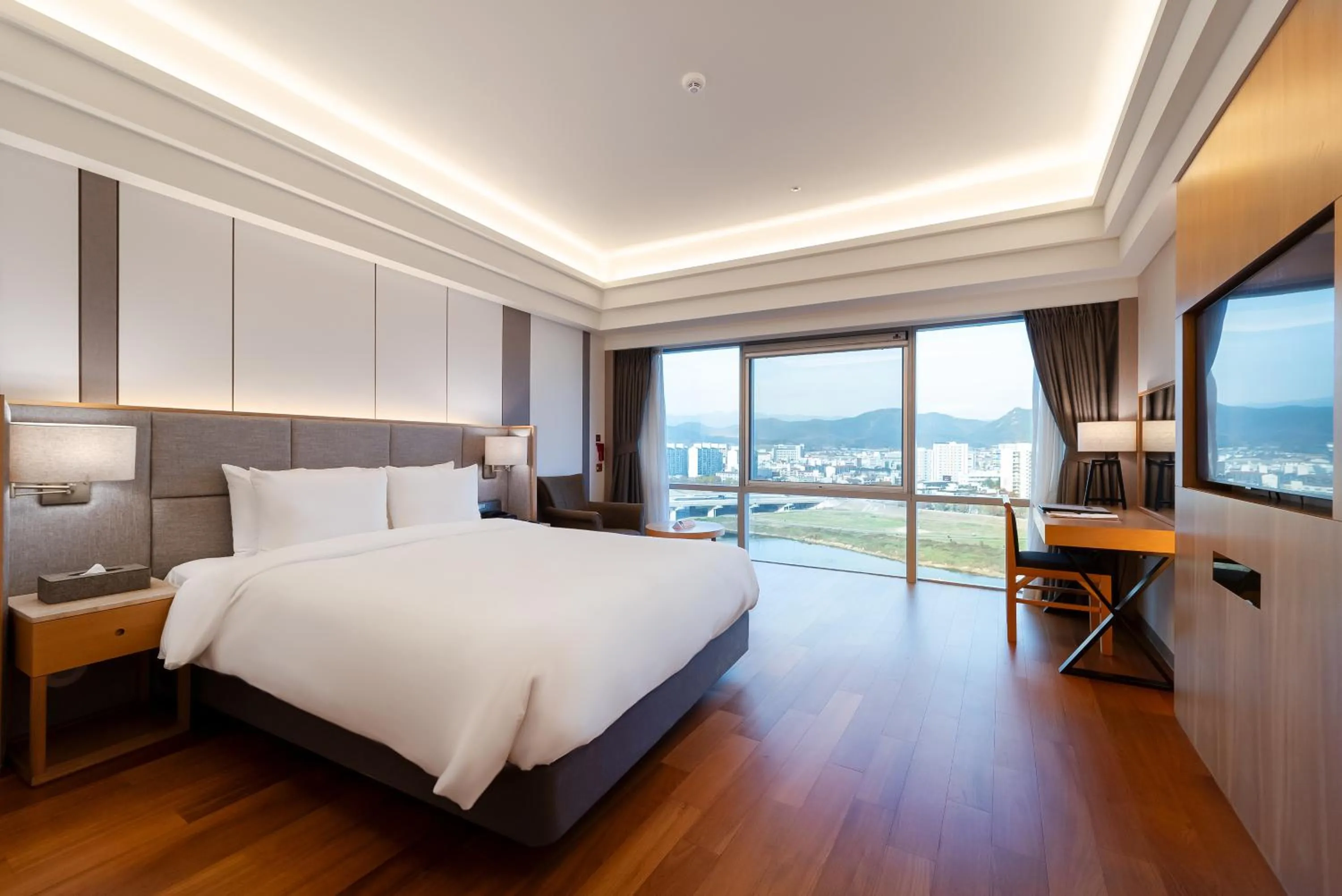 Bed in Hotel Interburgo Daegu