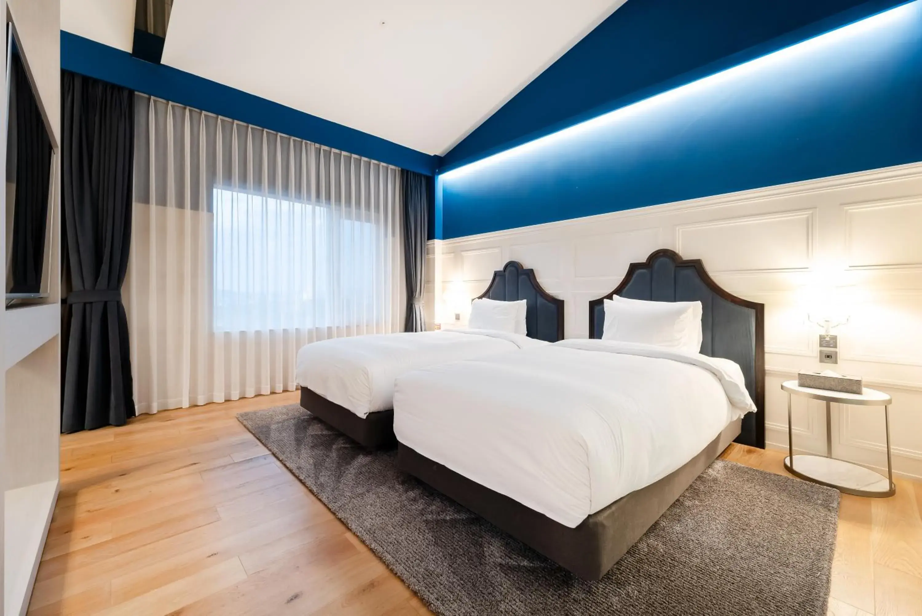 Bed in Hotel Interburgo Daegu Bed in Hotel Interburgo Daegu