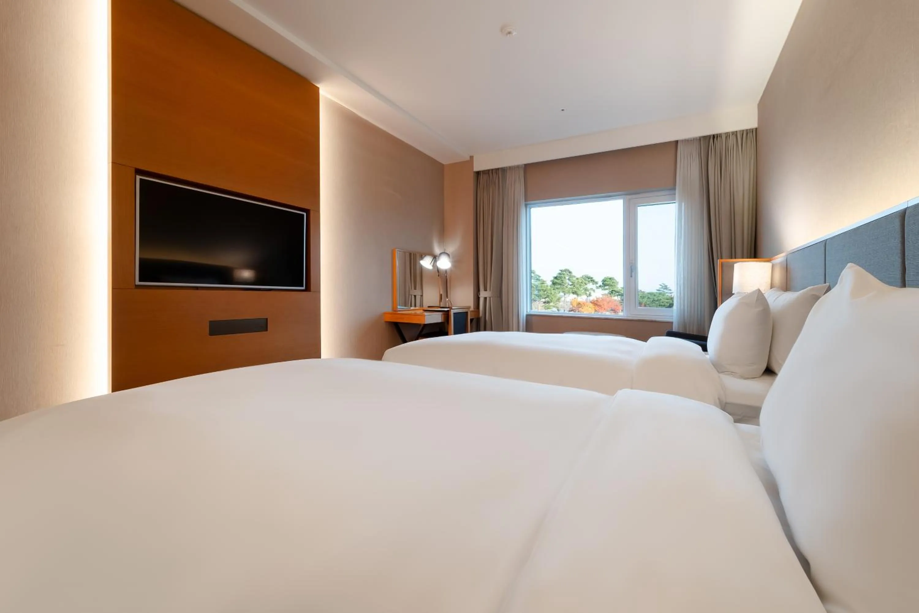 Bed in Hotel Interburgo Daegu