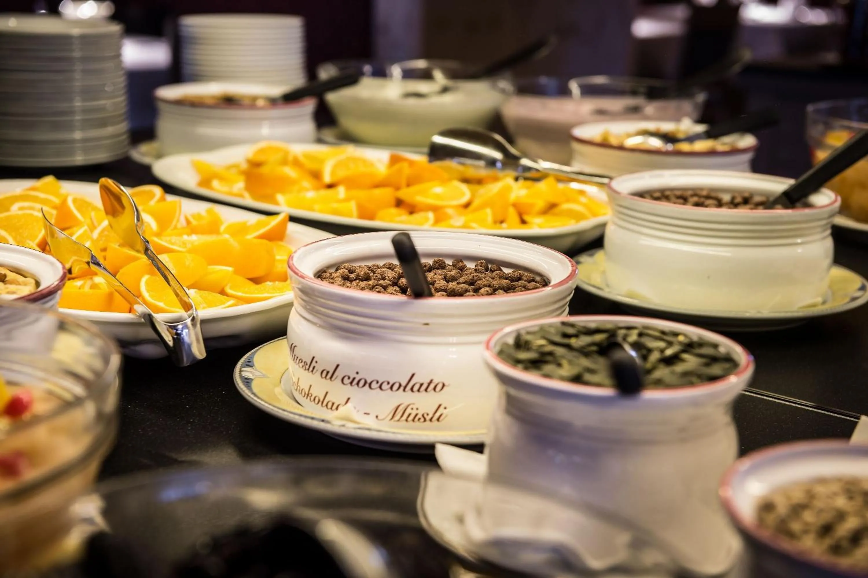 Food and drinks in Albergo Posta Pederoa