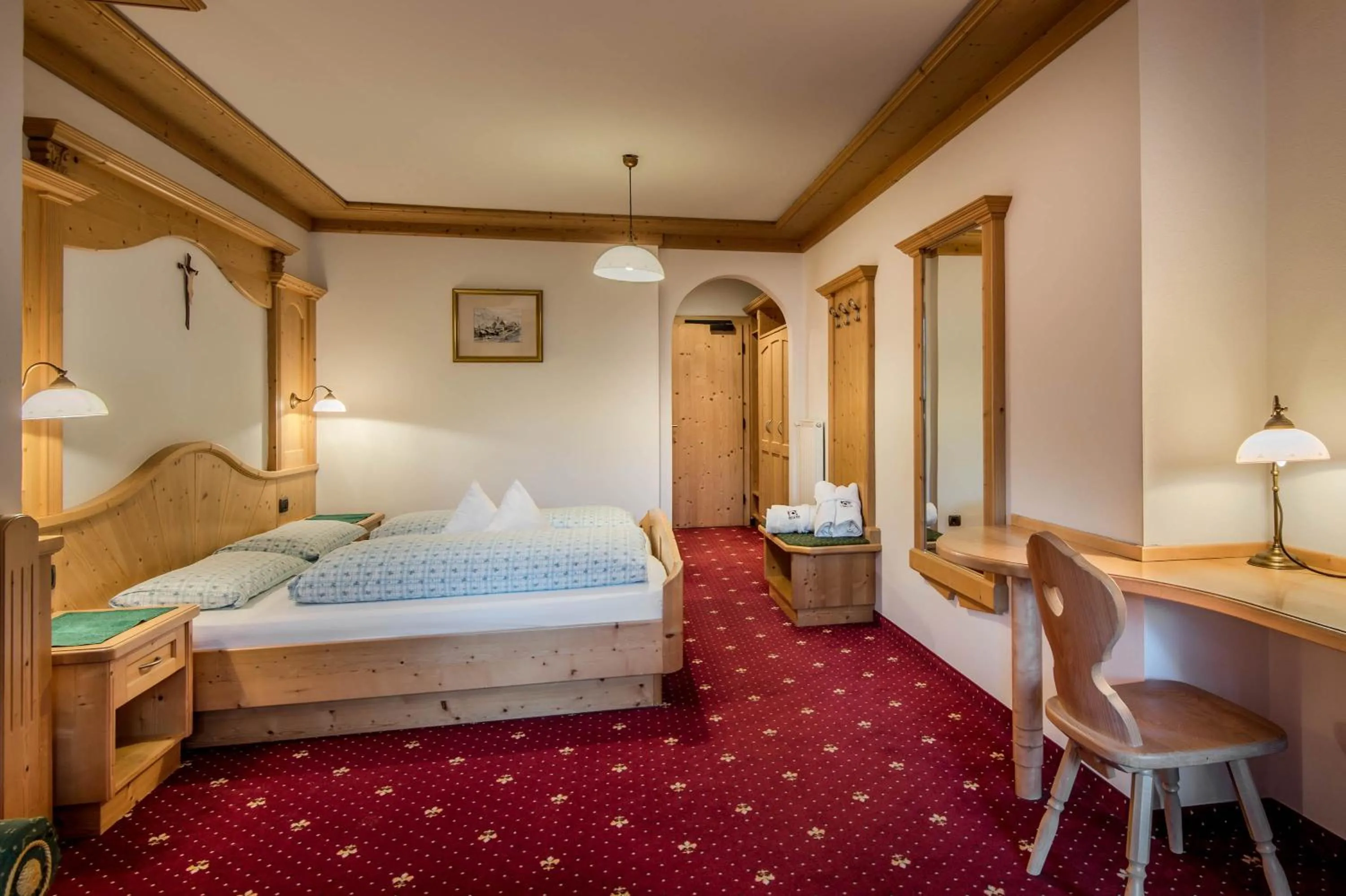 Bedroom, Bed in Albergo Posta Pederoa
