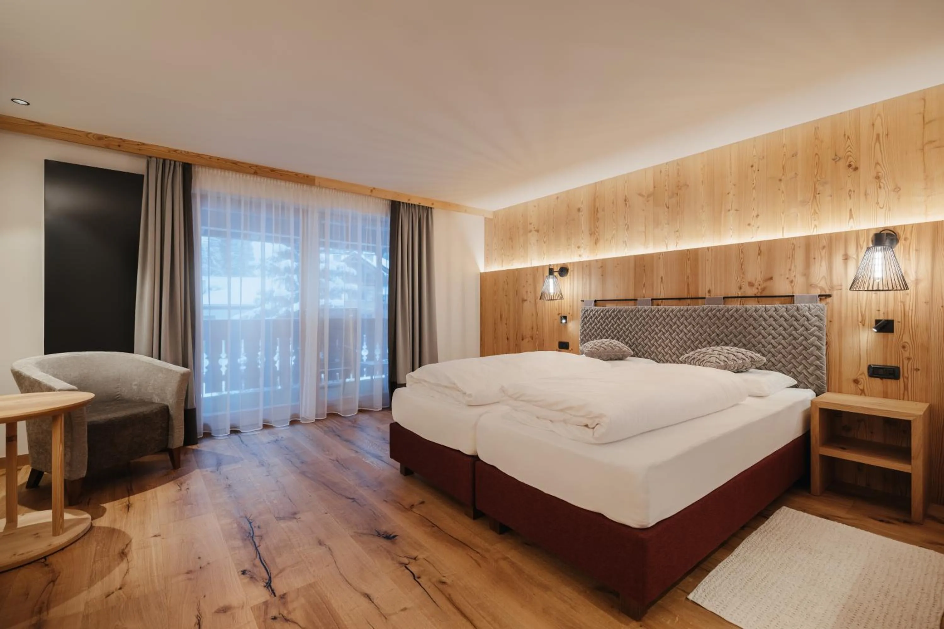 Bed in Albergo Posta Pederoa