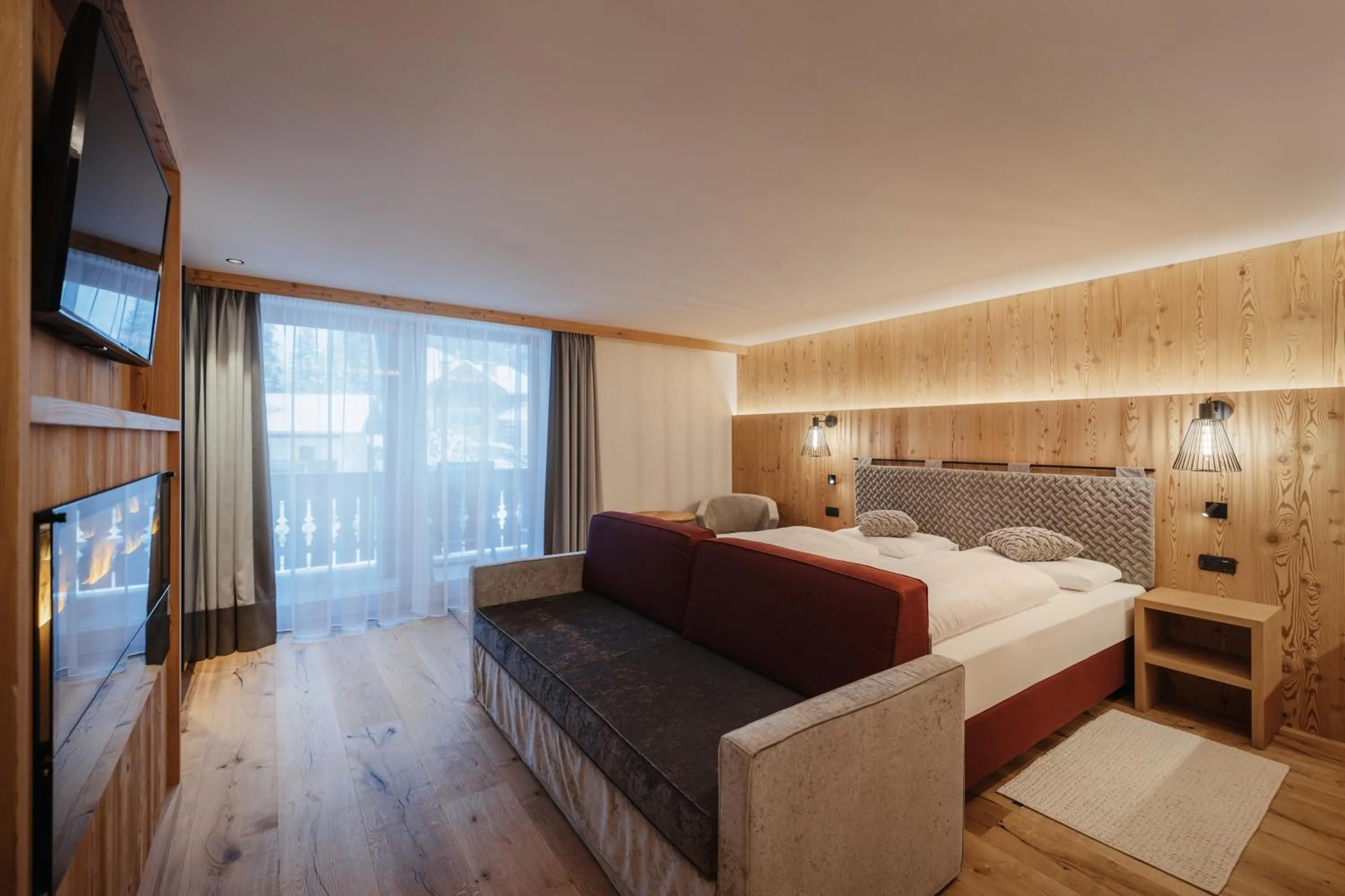 Bed in Albergo Posta Pederoa